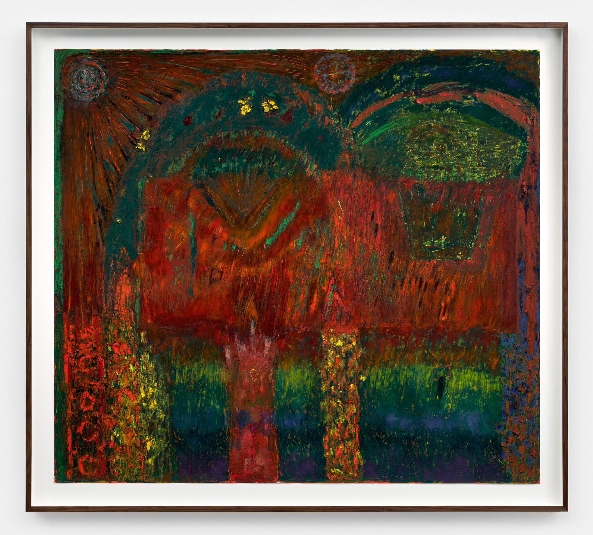 Mimi Lauter, View from the bench on day __, 2023