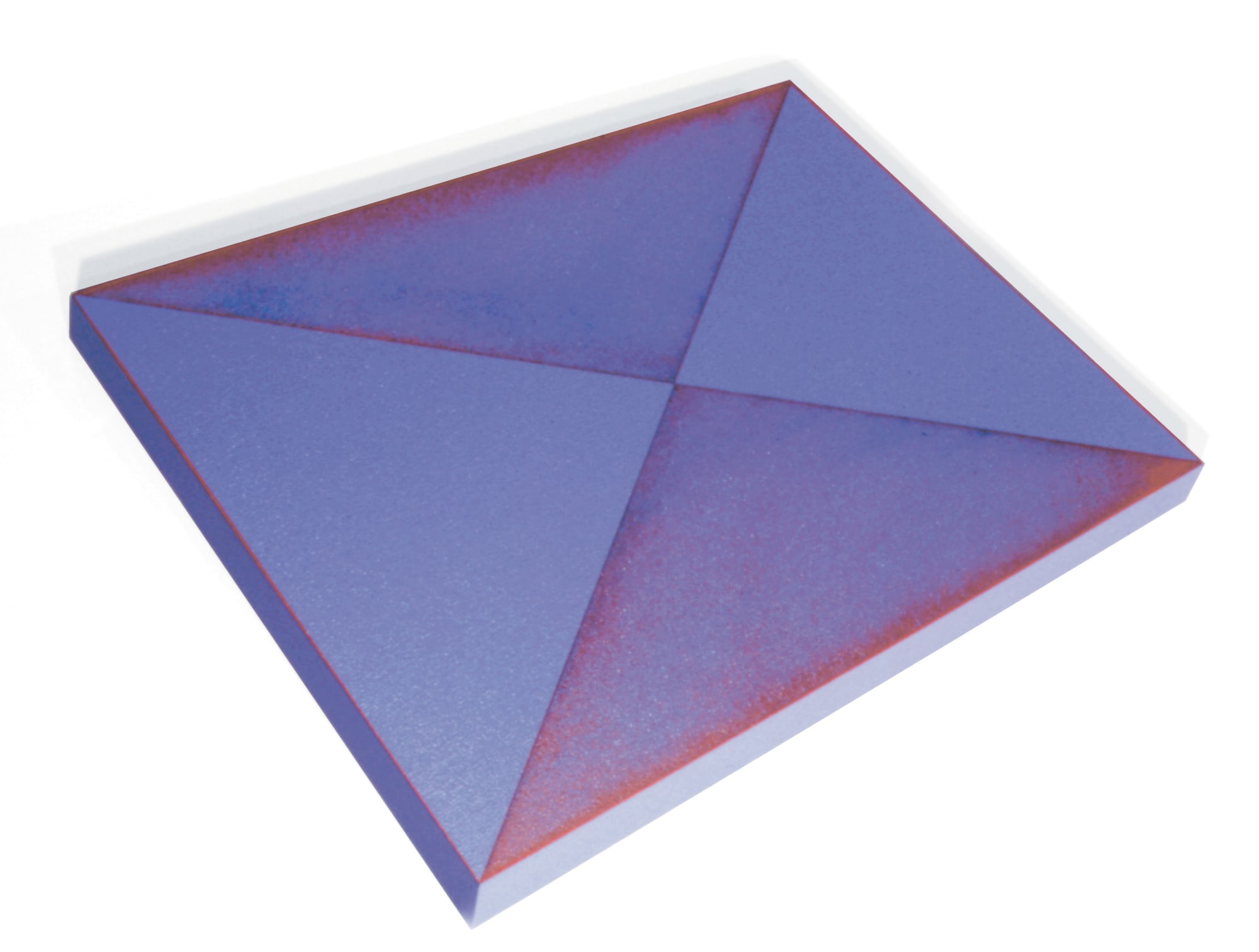 Ronald Davis, Lavender Diagonal Slabette, 1985