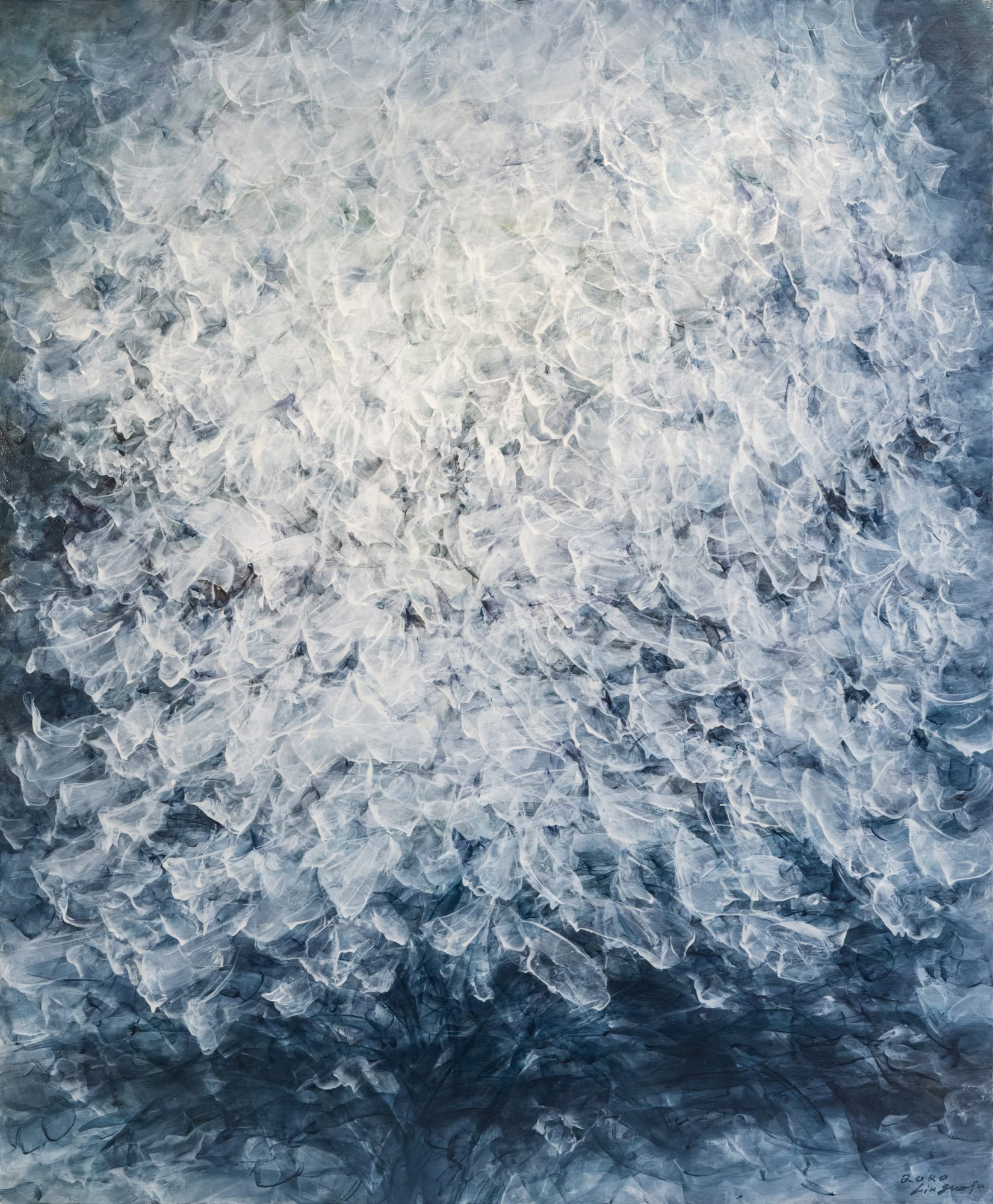 Liu Guofu 劉國夫, Flower No. 6 花 - 6, 2020