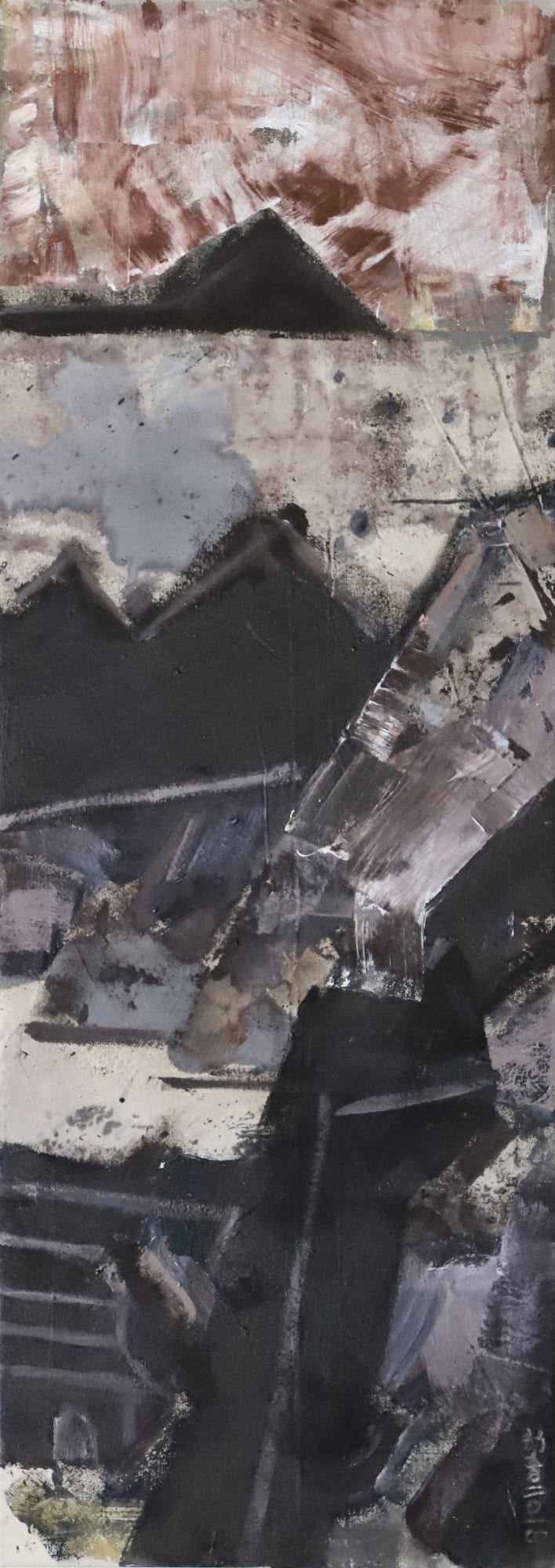 Wang Jieyin 王劼音, Temple in the Deep 深寺, 2018