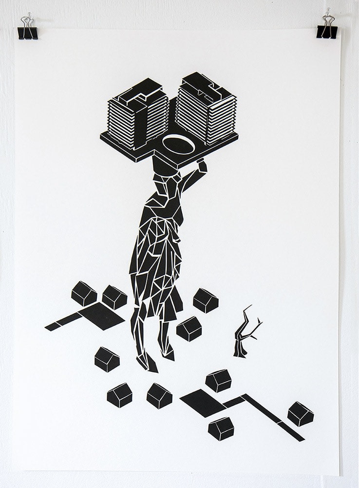 Olalekan Jeyifous, Onions Are My Husband, 2016