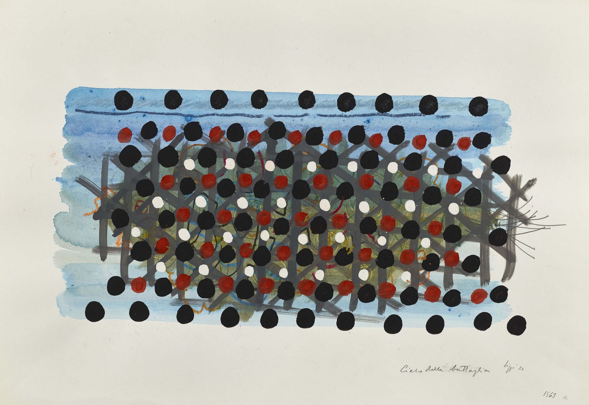 Gastone Biggi, Cielo della battaglia, 1982