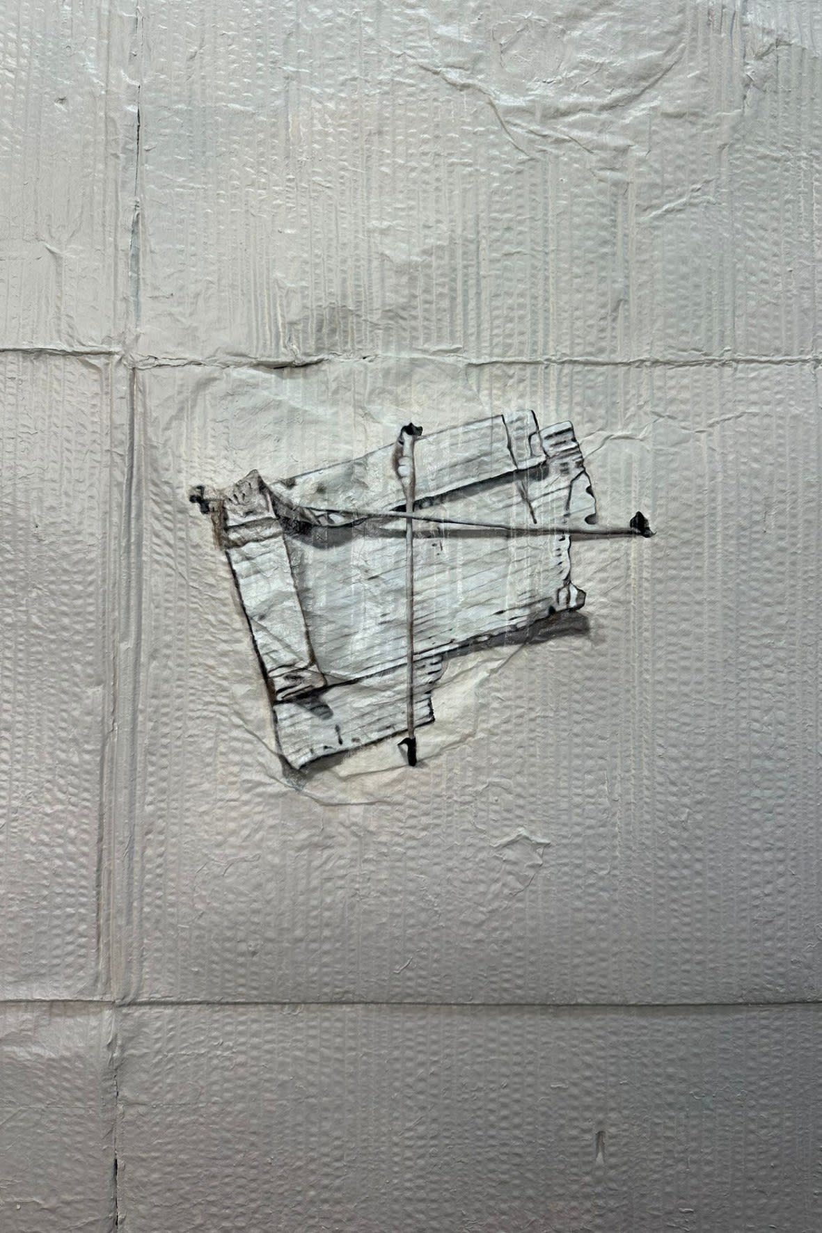 Julio Anaya Cabanding, After Tàpies, 2024