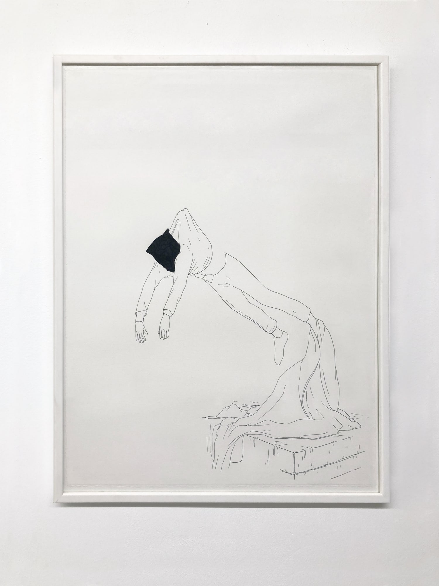 Abdelkader Benchamma, S.T. (Who tries to escape to his becoming? 10), 2010