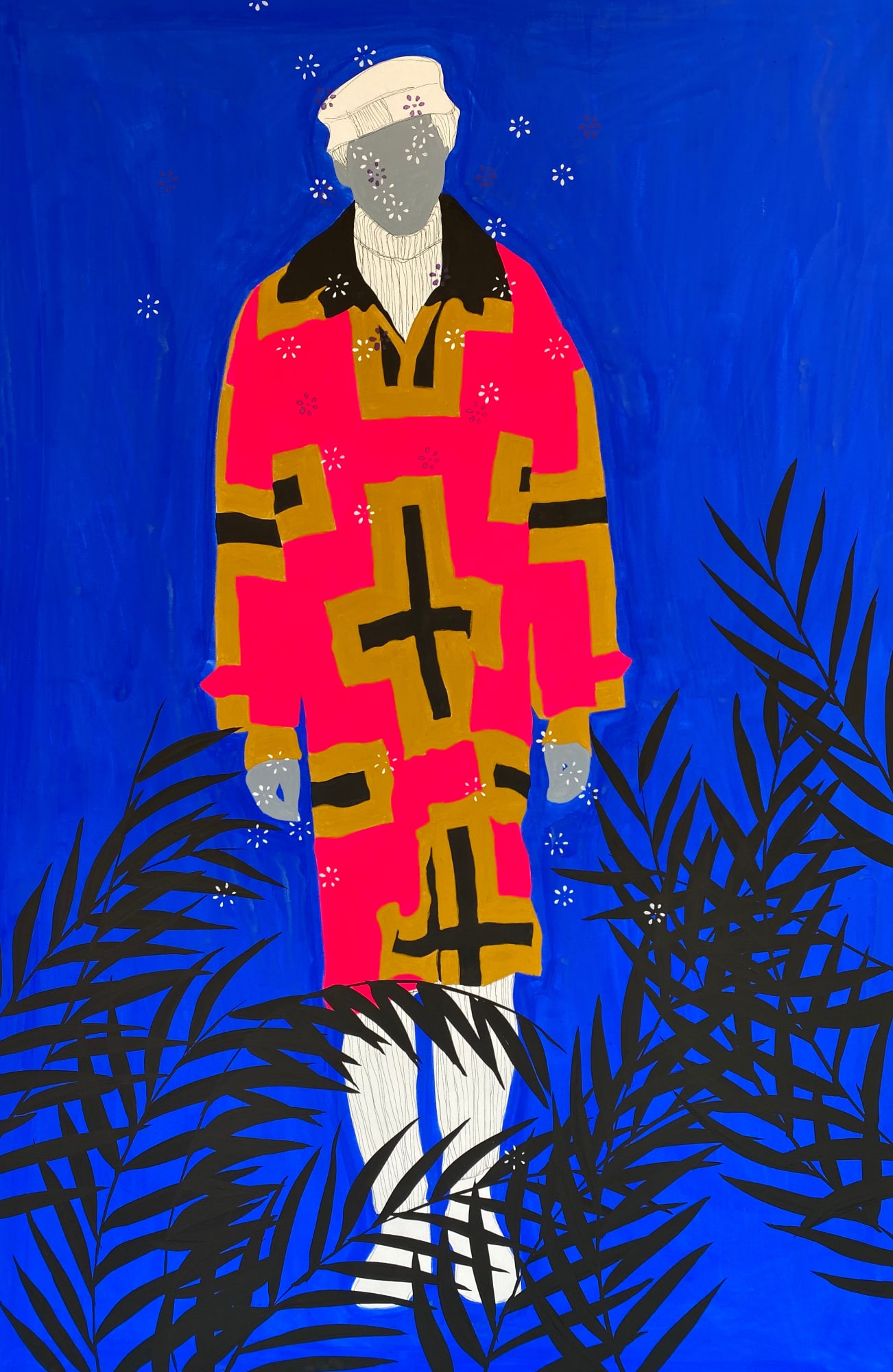 Moustapha Baidi Oumarou, L'hiver bleu, 2021