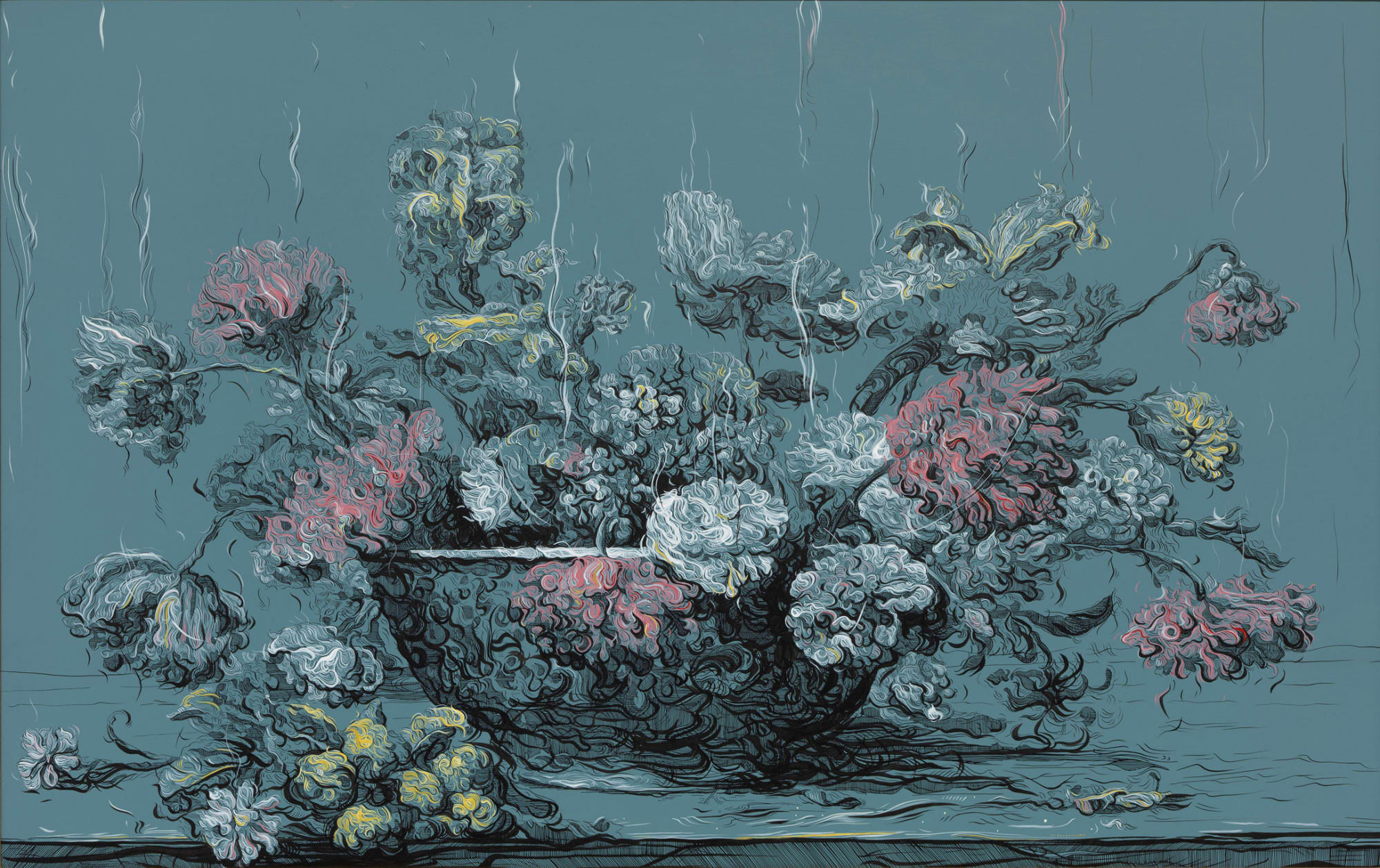 Glenn Brown, Darsham Songs, 2016