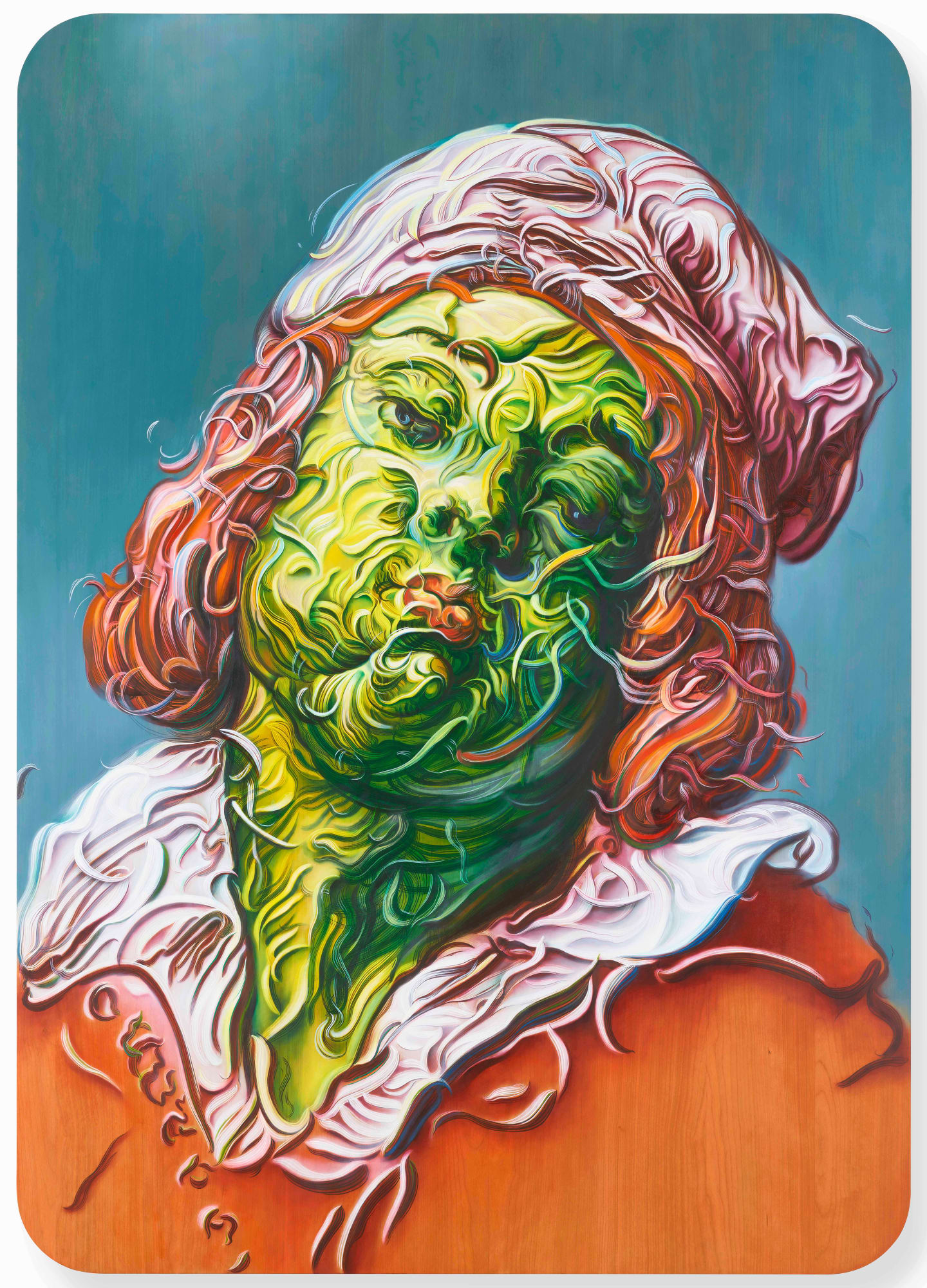 Glenn Brown, Dirty Creamer, 2022