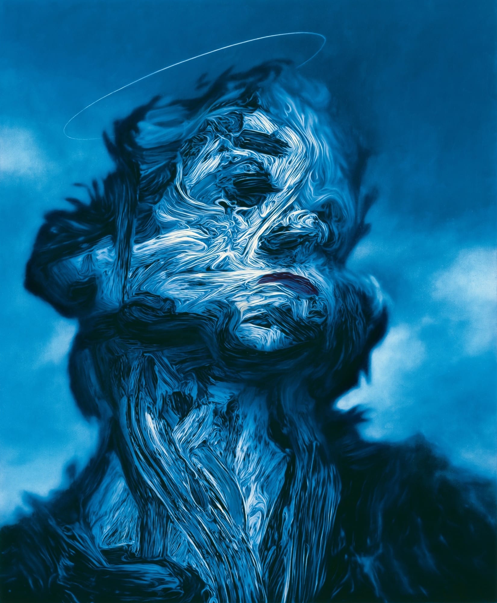 Glenn Brown, Shallow Deaths, 2000