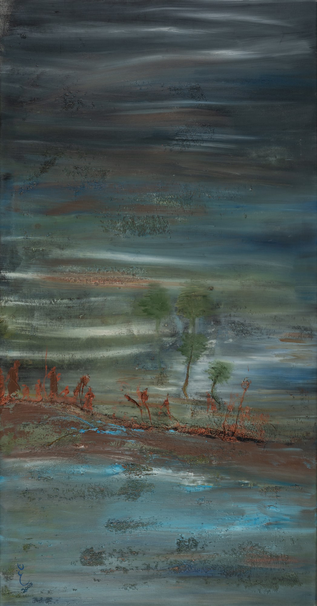 Nujoom Alghanem, An Imaginary Eden, 2007