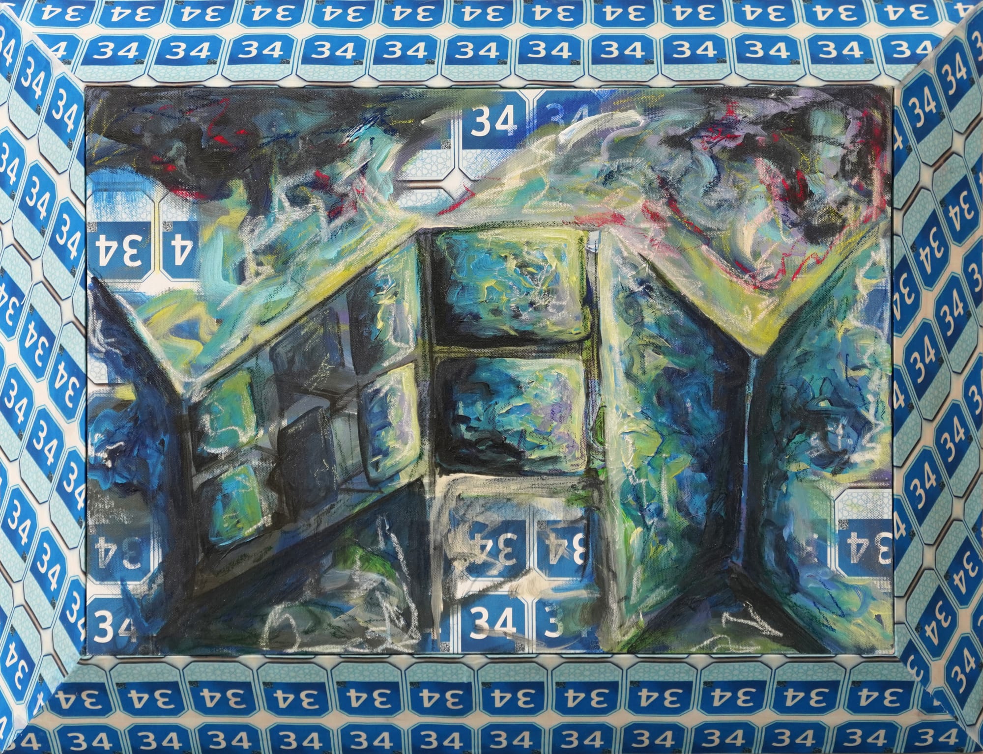 Shama Al Hamed, I Jump Towards Stars in Endless Space-2, 2024