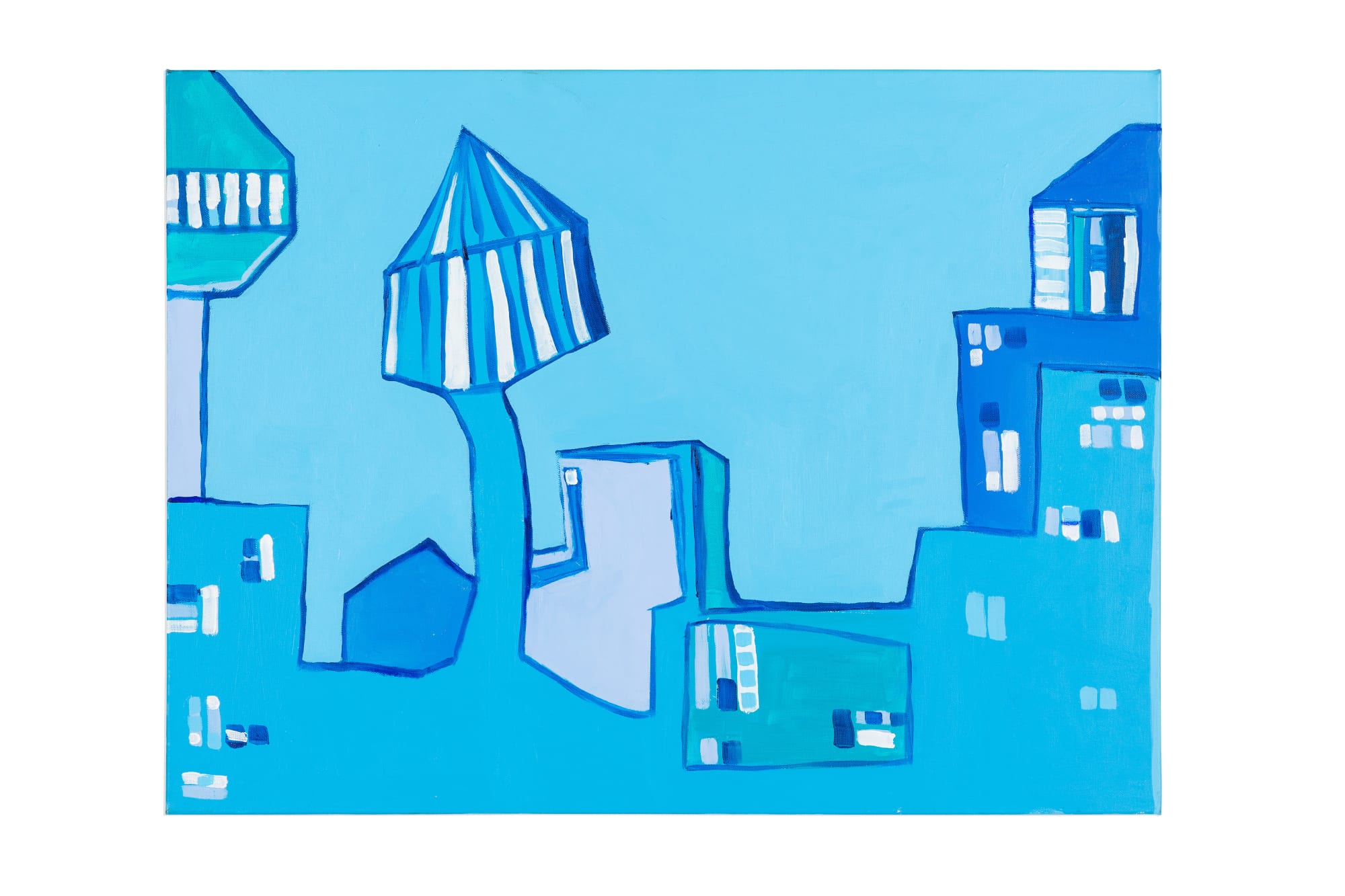 Layla Juma, Untitled House (Water Tank Sharjah), 2011