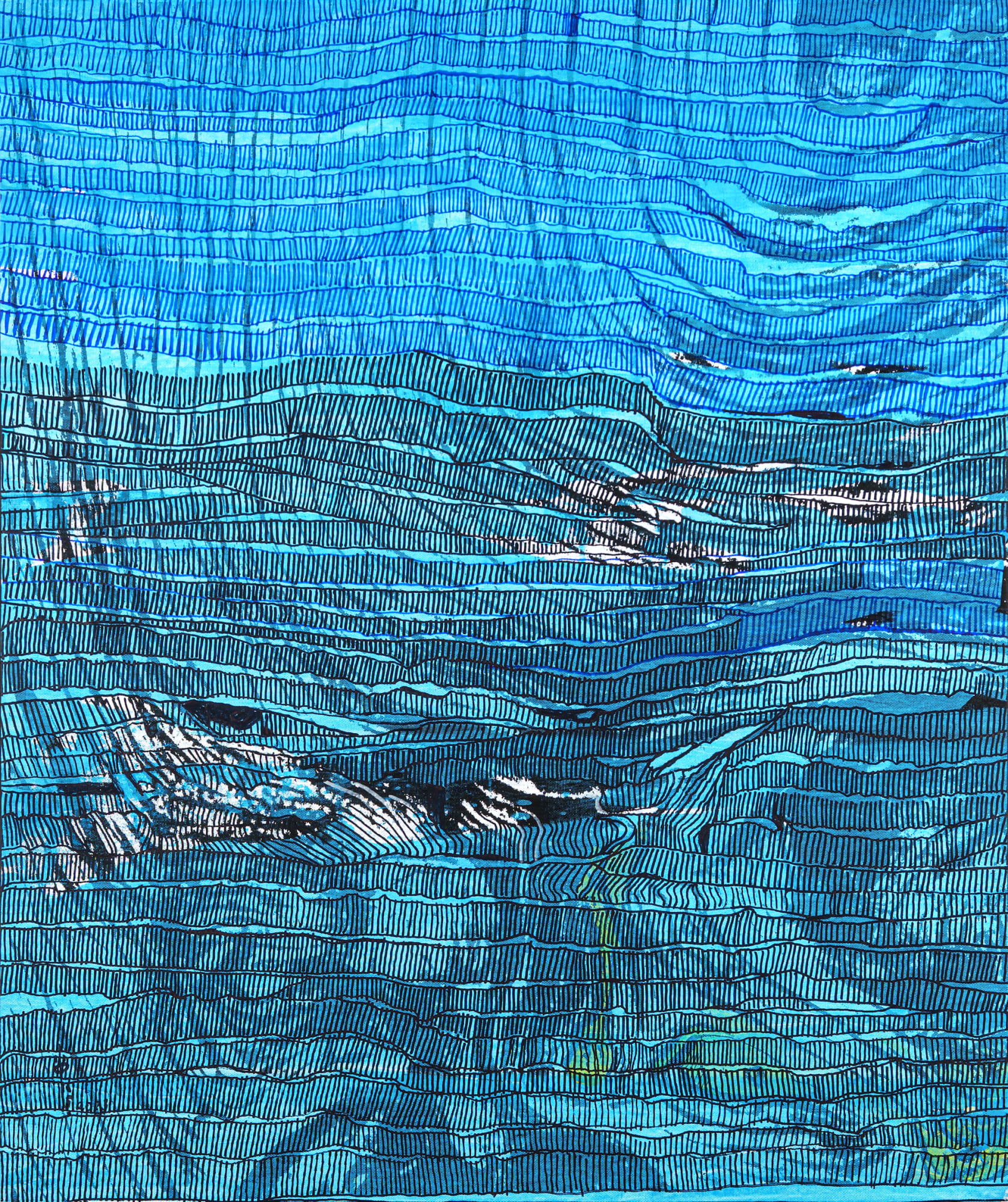 Najat Makki, Untitled 190, 2023