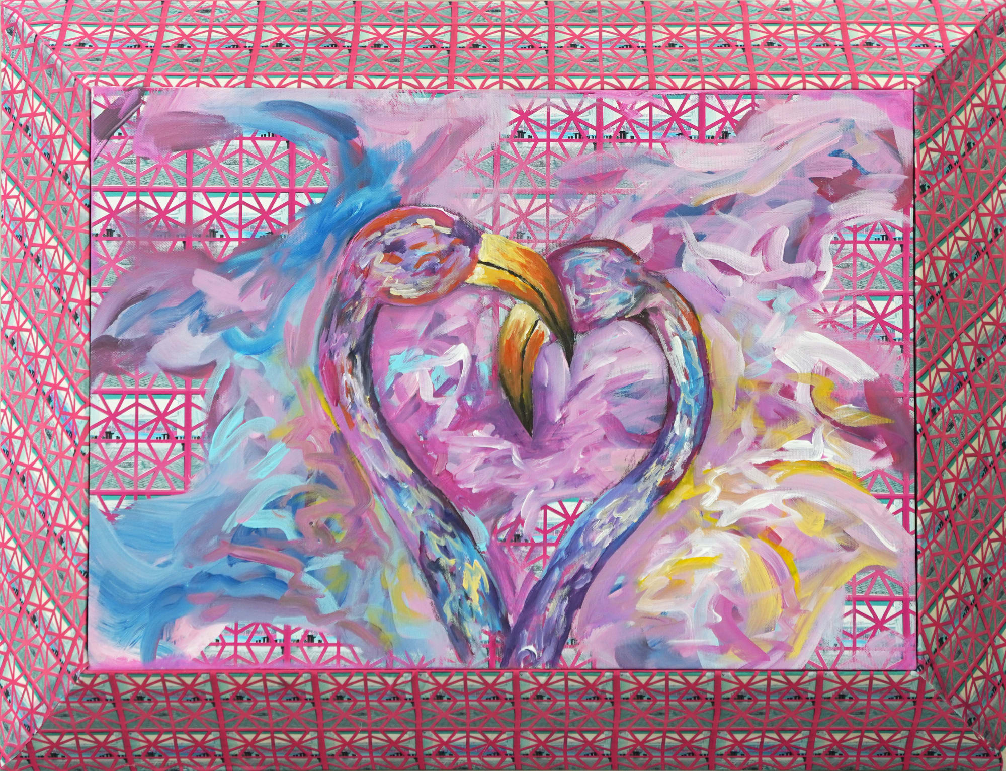 Shama Al Hamed, I Jump With Hope, My heart Takes Fight-1, 2024