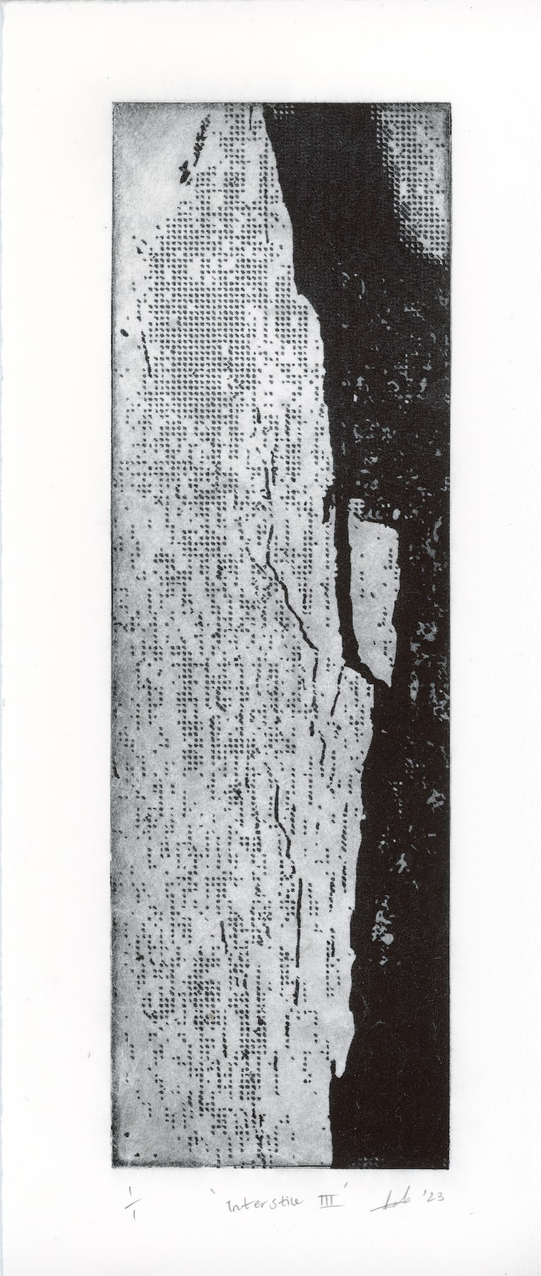 Hala El Abora, Interstice III, 2023