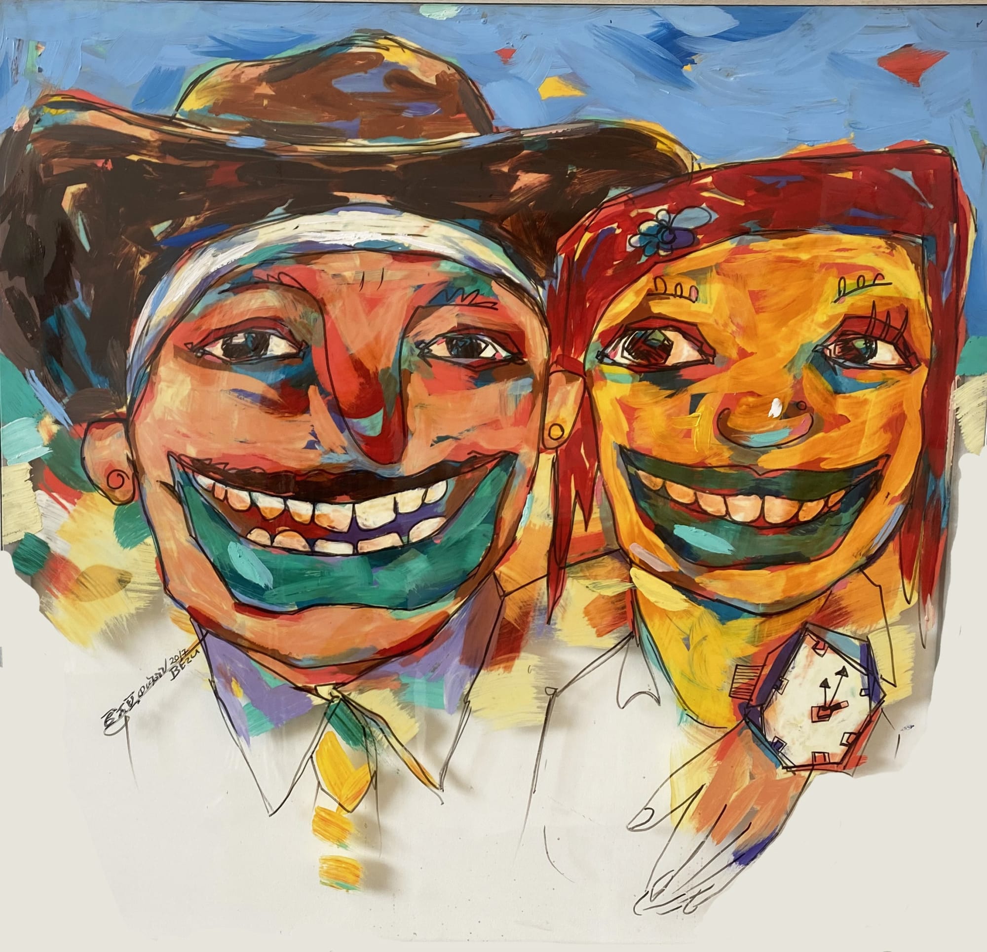 Workneh Bezu, Smile Portraits 2, 2016