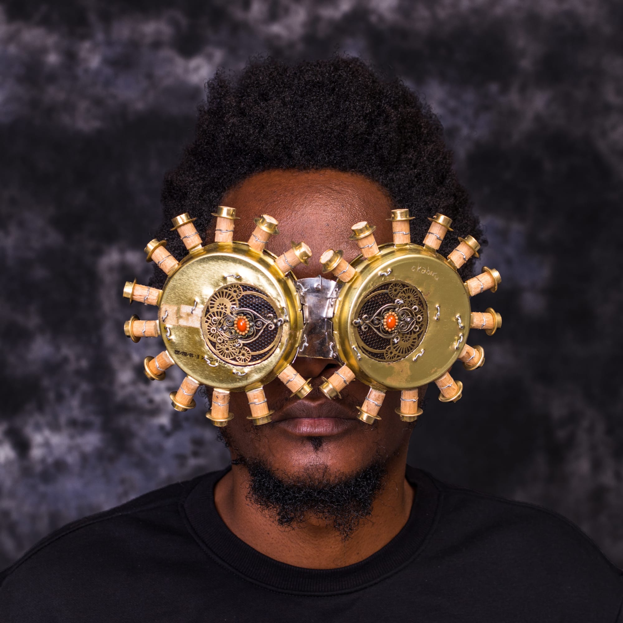 Cyrus Kabiru, Matuta (Bantu knots) (Cyrus Kabiru wearing ), 2022