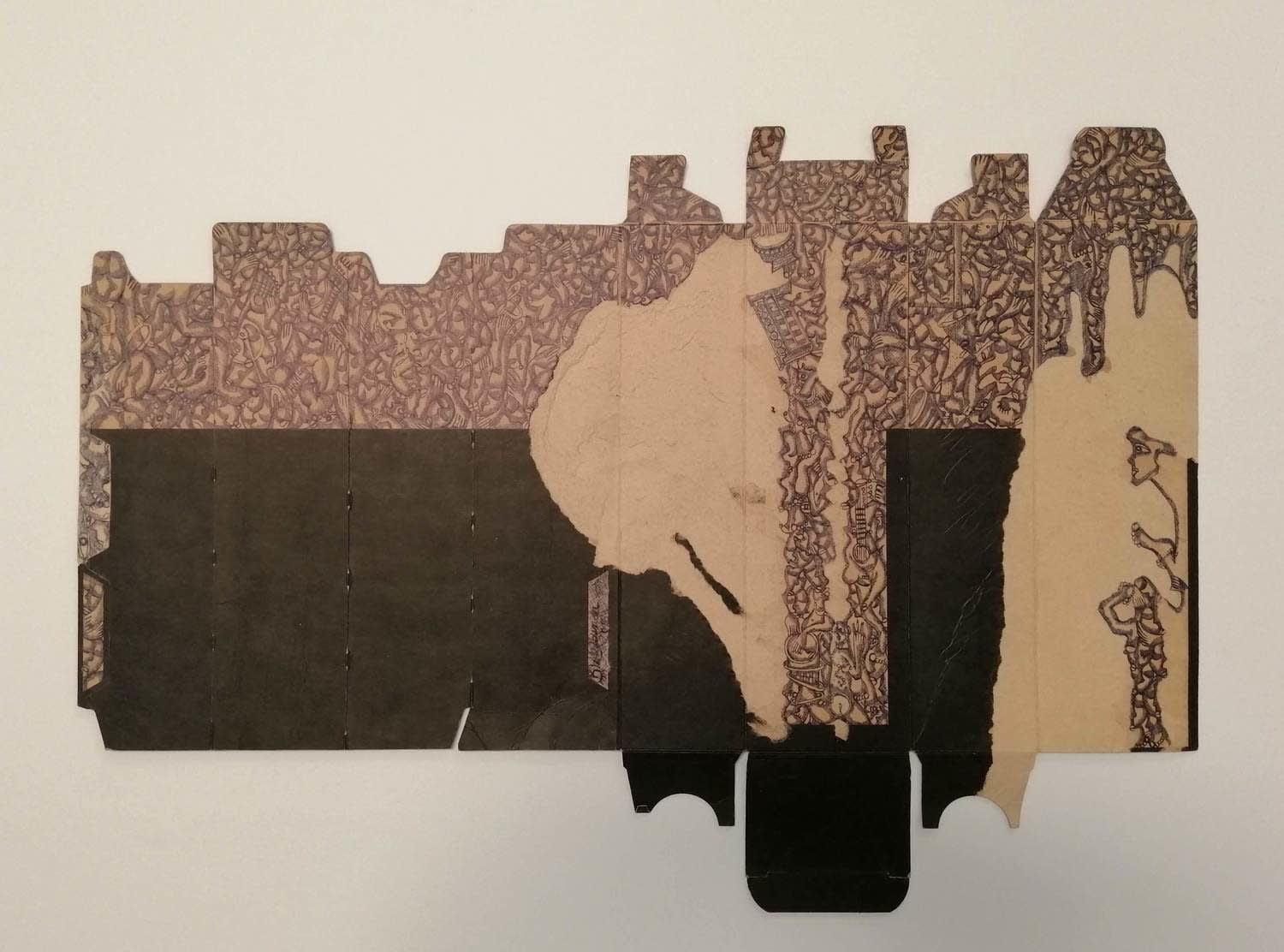 Rodrigo Mabunda, No Title II, 2016