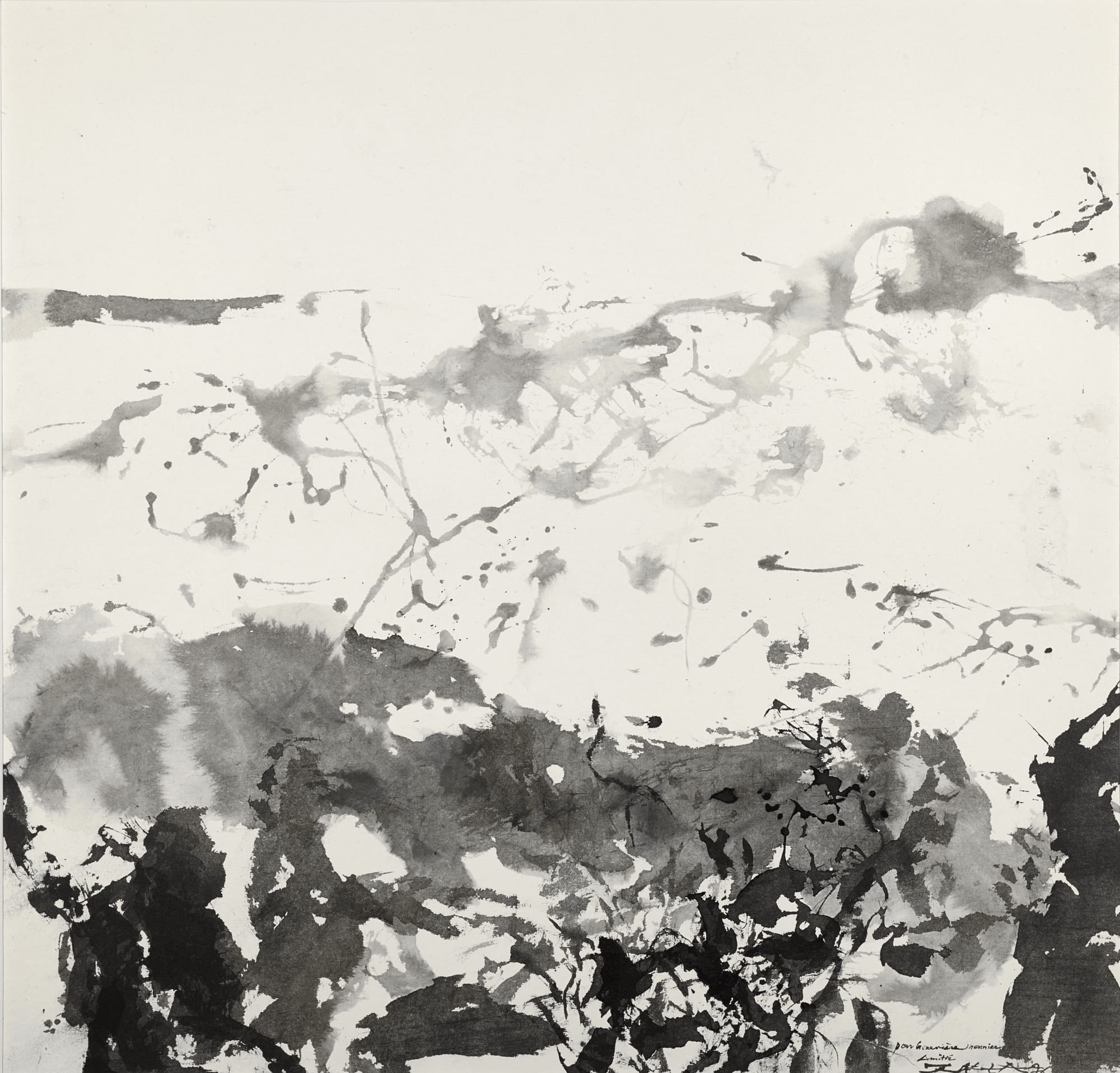 Zao Wou-Ki, Untitled, 1986