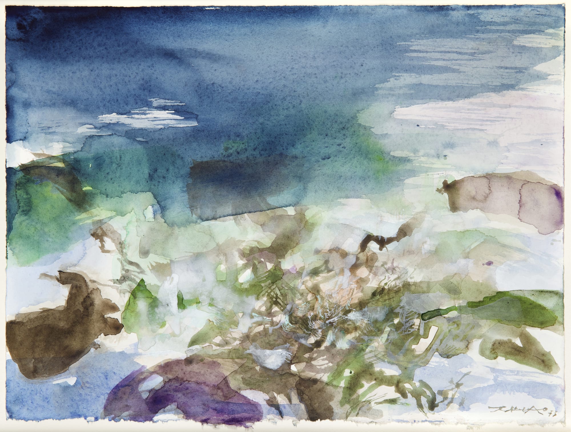 Zao Wou-Ki, Untitled, 1973