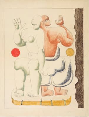 Le Corbusier, Composition with Two Women