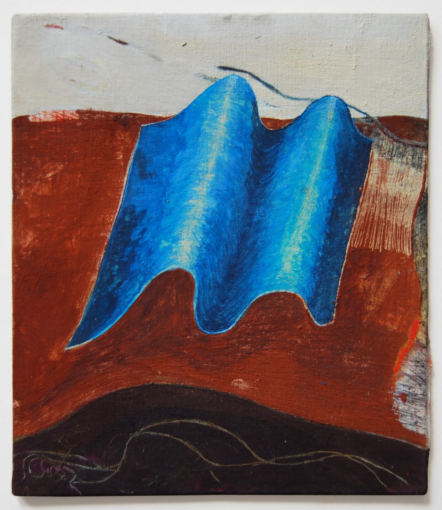 Holly Mills, Blue smoke leaps, 2022