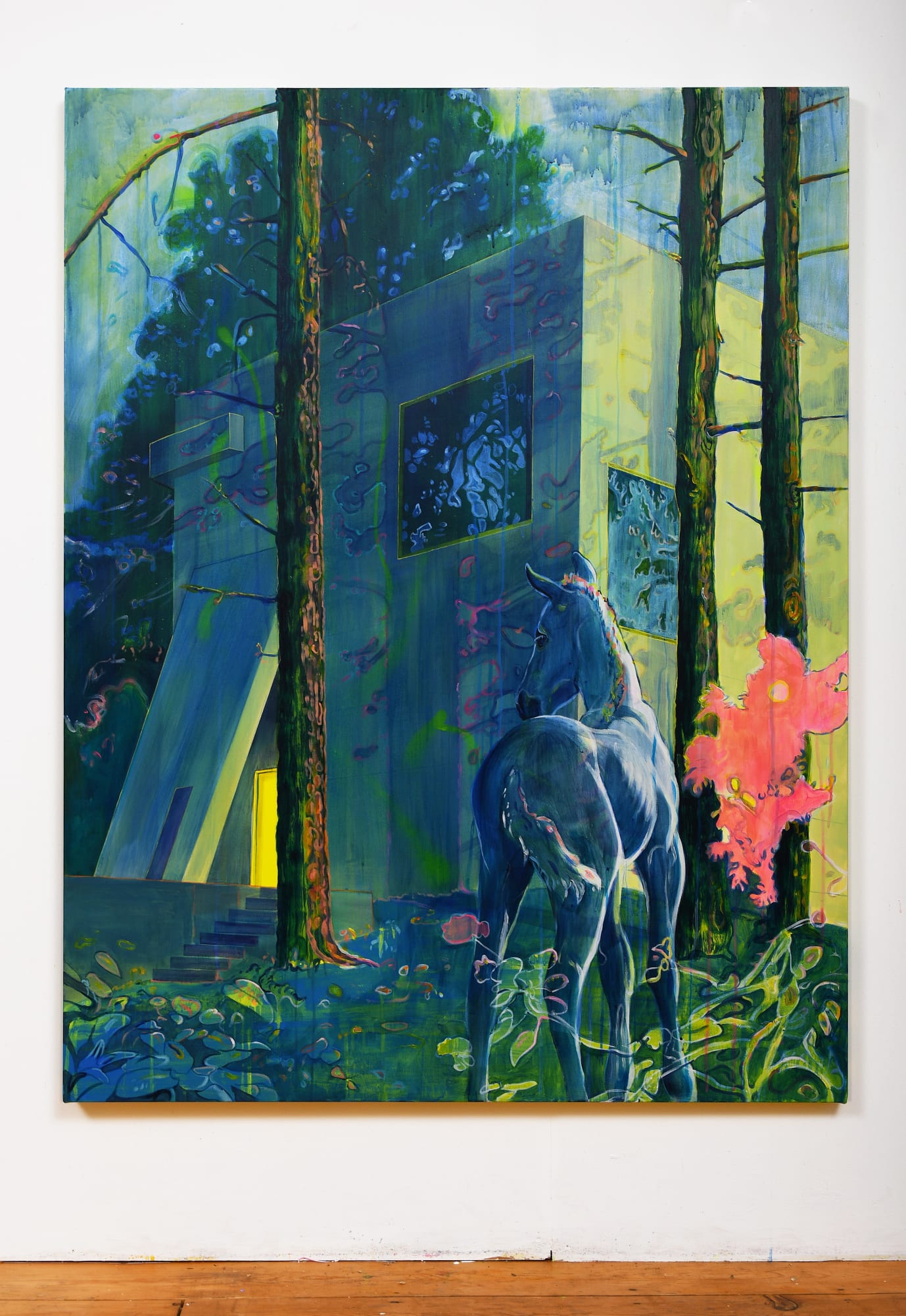 Daniel Freaker, Cuboid and Pines , 2023