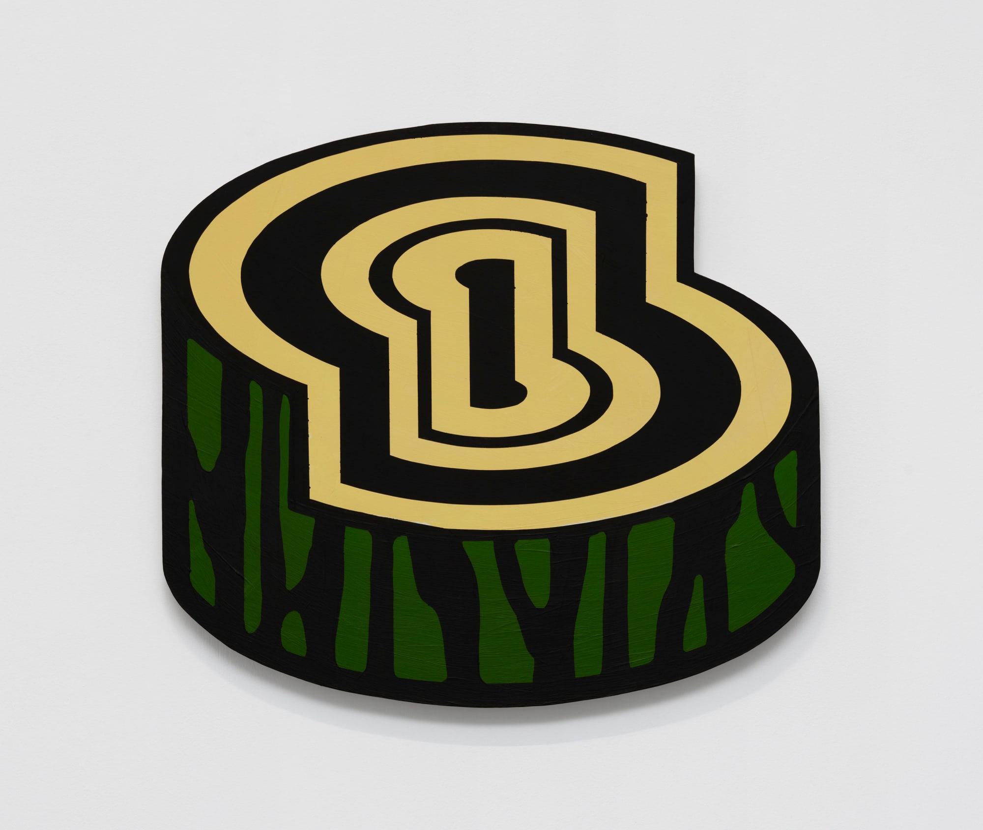 Richard Woods, Tree stump (55 x 49 cm), 2024