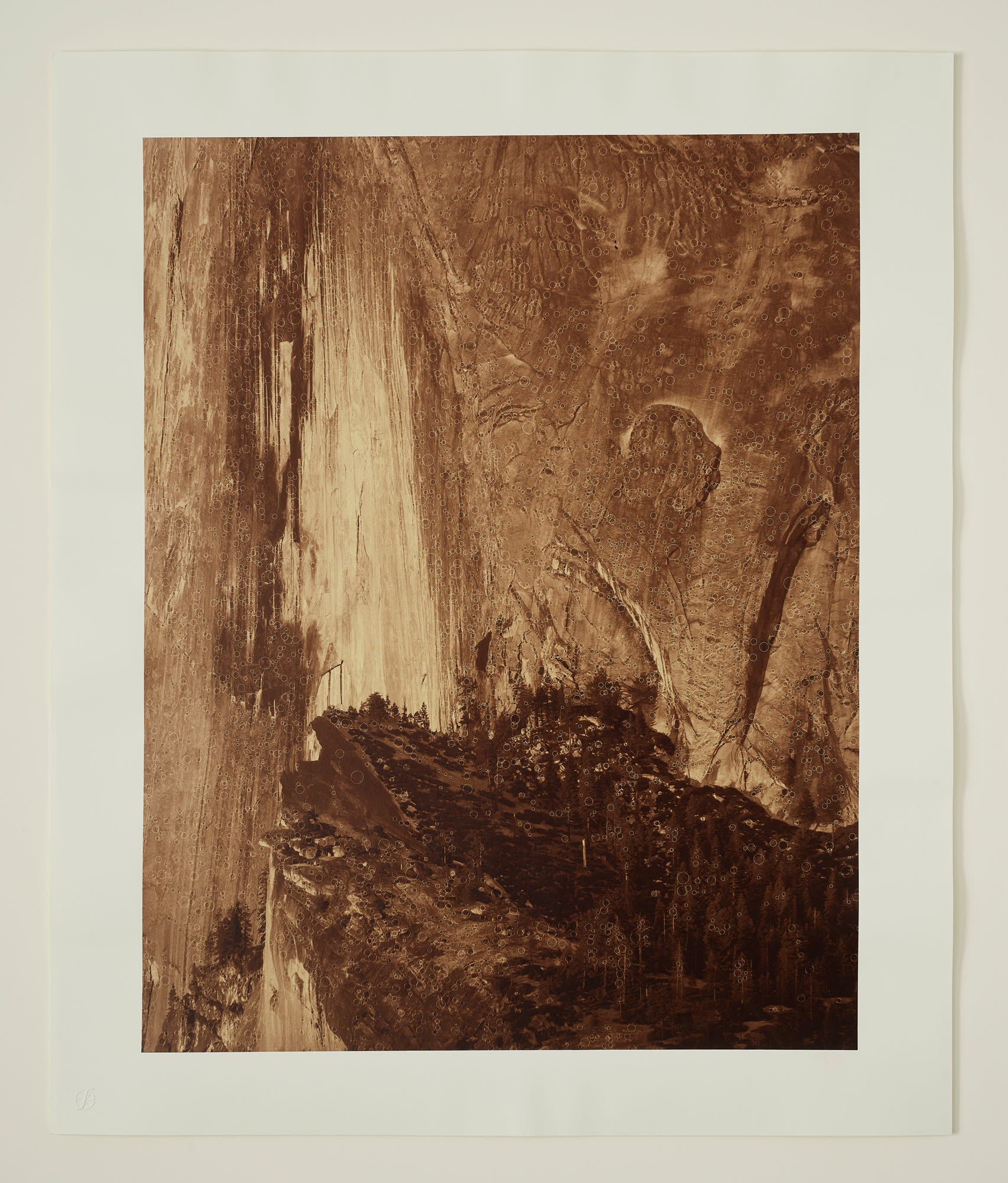 Trevor Paglen Tissaack, or the Half Dome Simple Blob Detector, 2020 Albumen print Paper dimensions: 24 × 20 in. (60.96 × 50.80 cm) 26 ½ × 22 ½ in. (67.31 × 57.15 cm) (framed) Edition of 5 plus 1 artist's proof