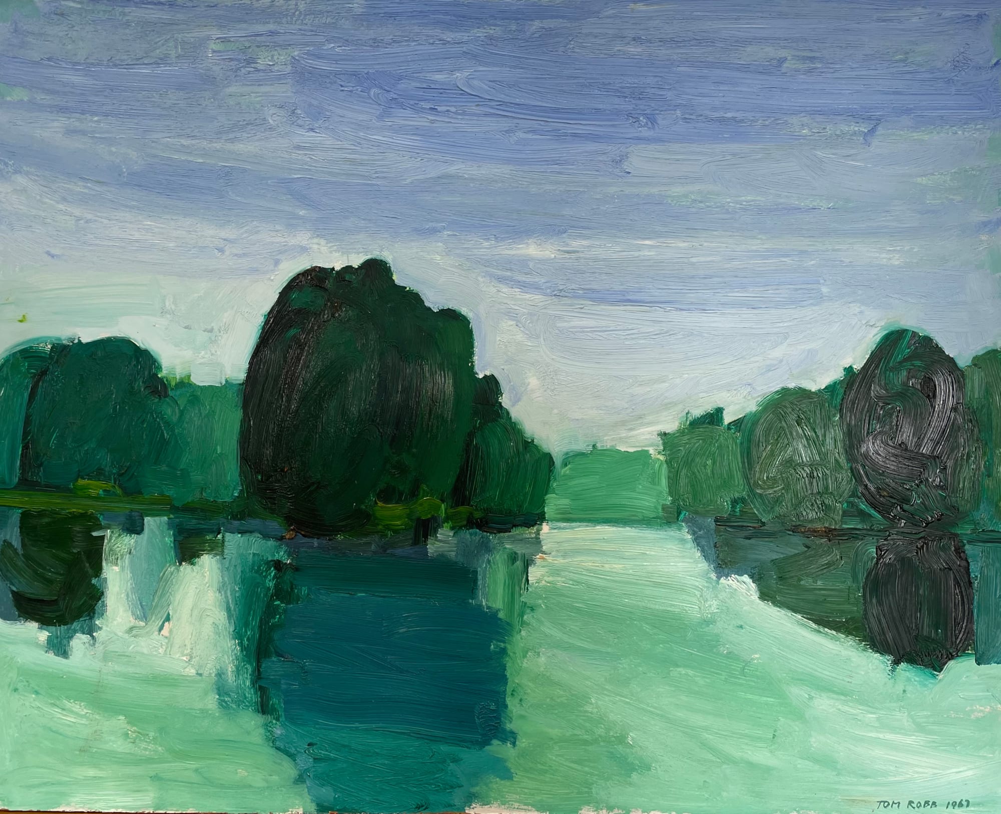 Tom Robb, Thames at Marlow, 1967