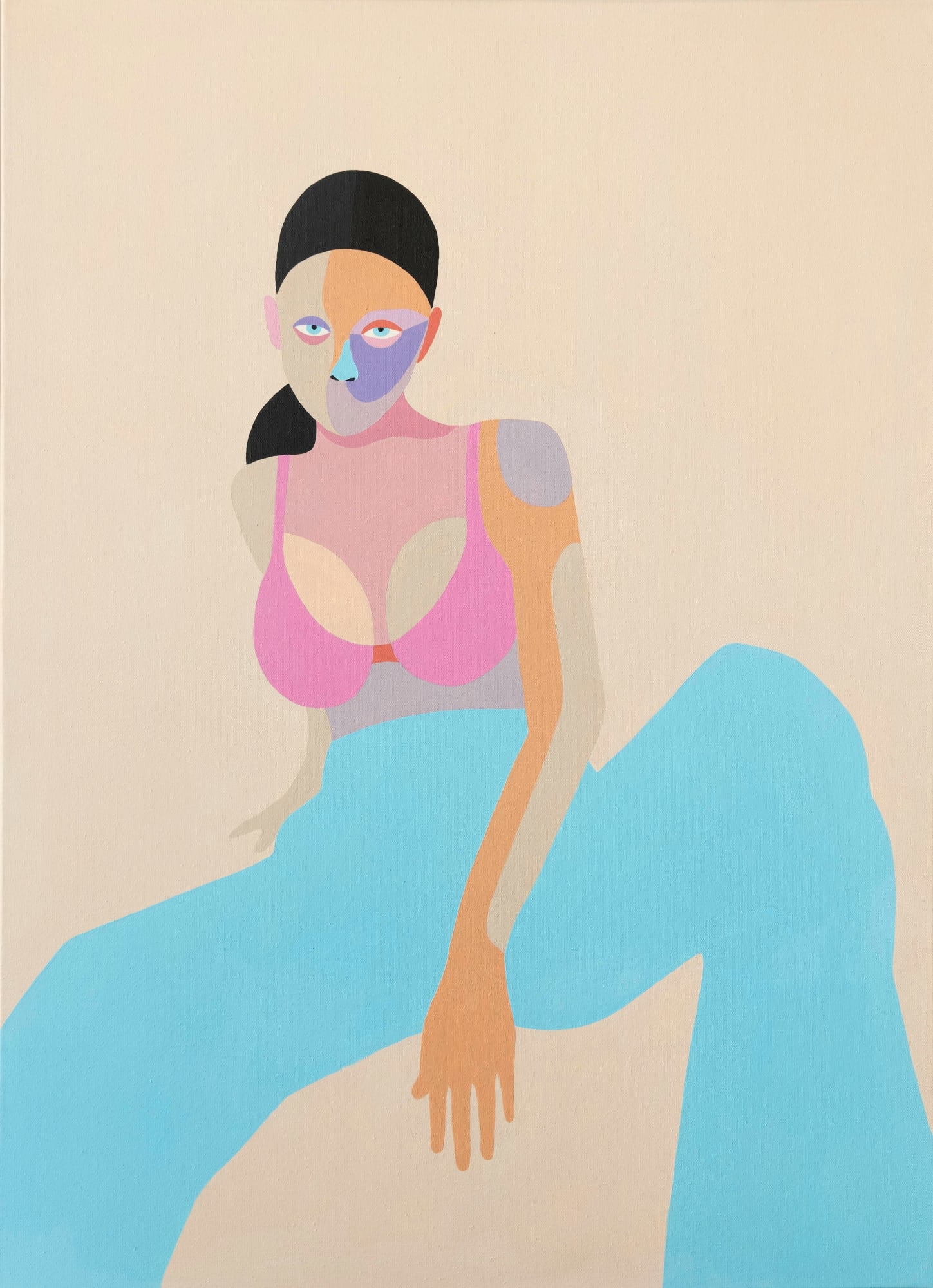 Kate Matsevych, Blue Trousers