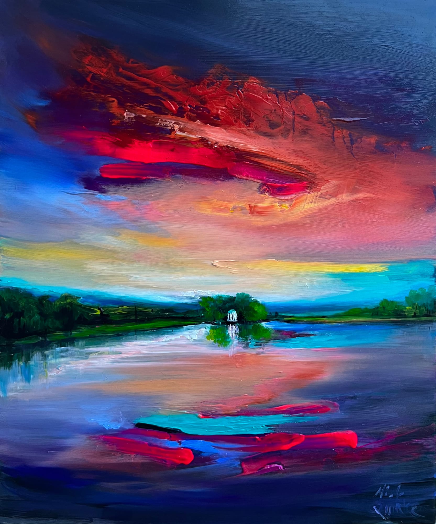 Nick Quirke, Beautiful blue, Temple island Henley