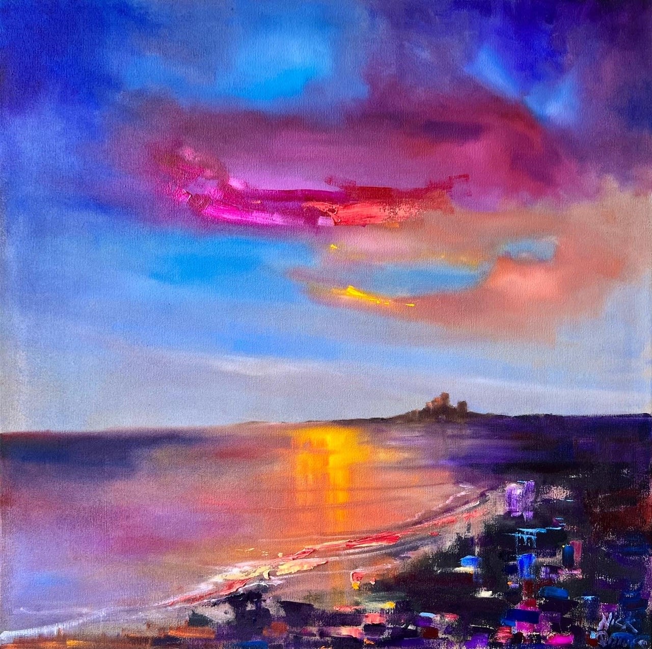 Nick Quirke, The changing of the seasons, Bambrugh castle