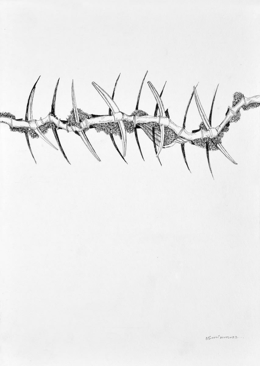 Vikrant Bhise, Spine of a Broken Man III, 2022