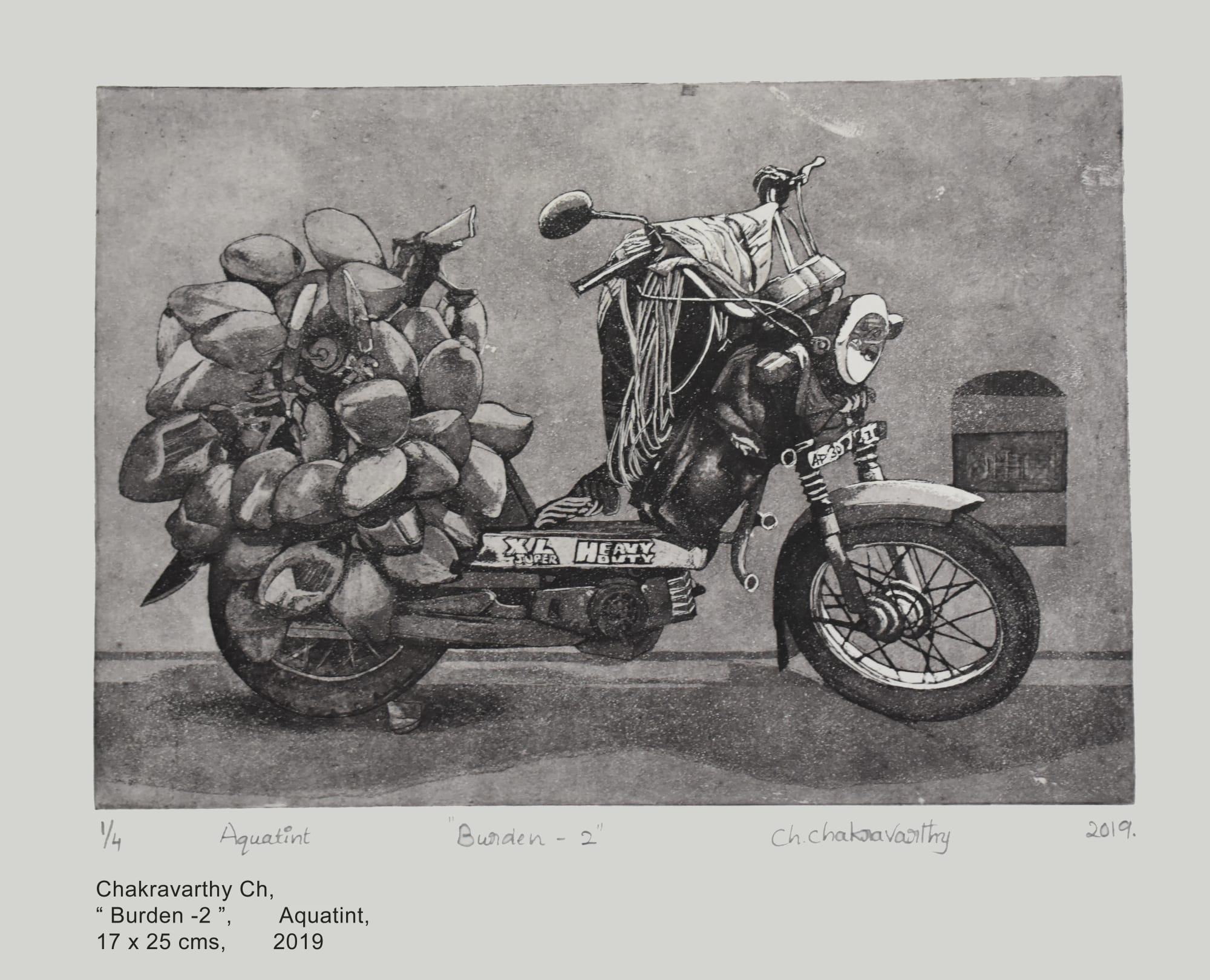 Chalapaka Chakravarthy, Burden - 2, 2019