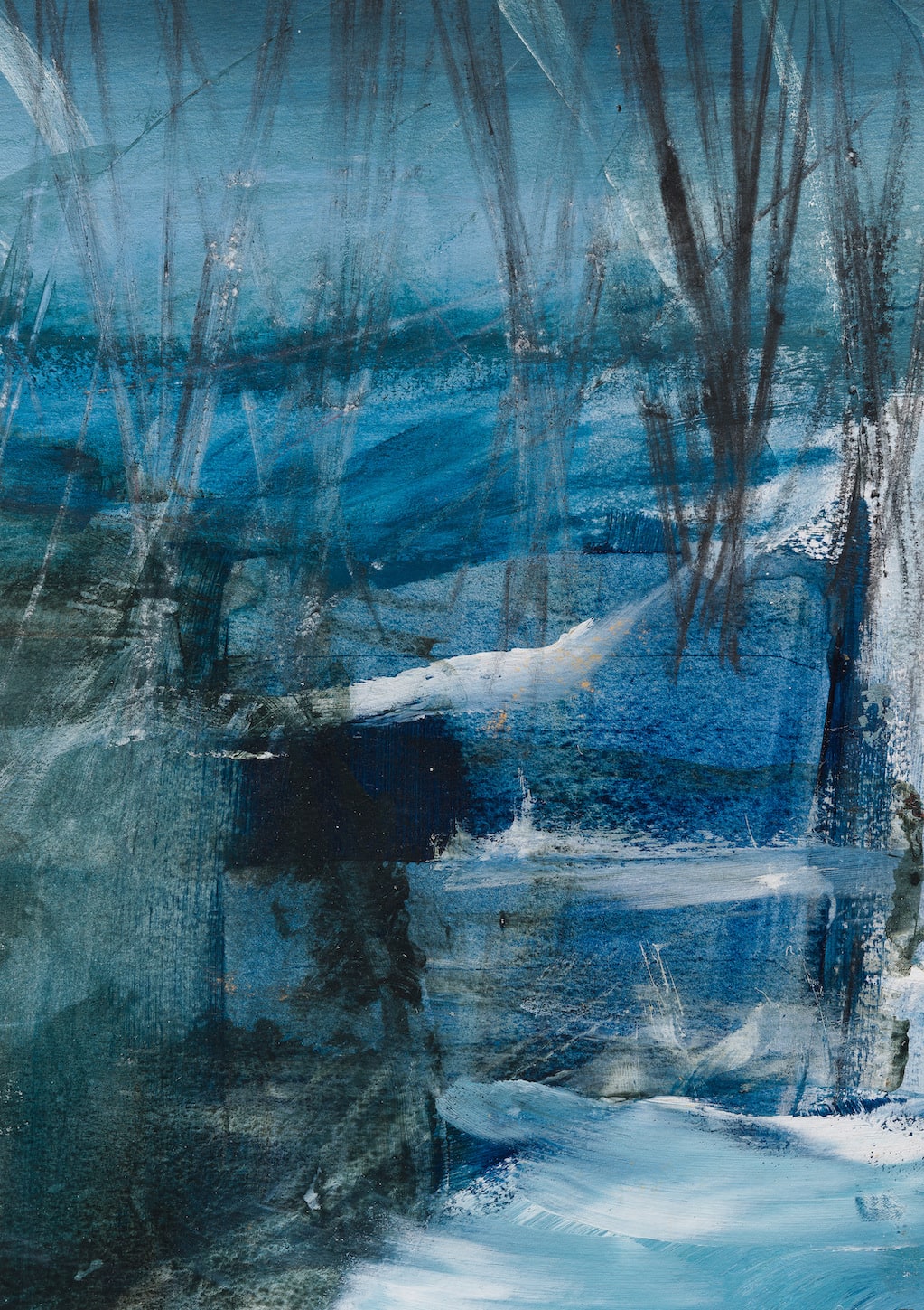 David Mankin, A sea of indigo crests