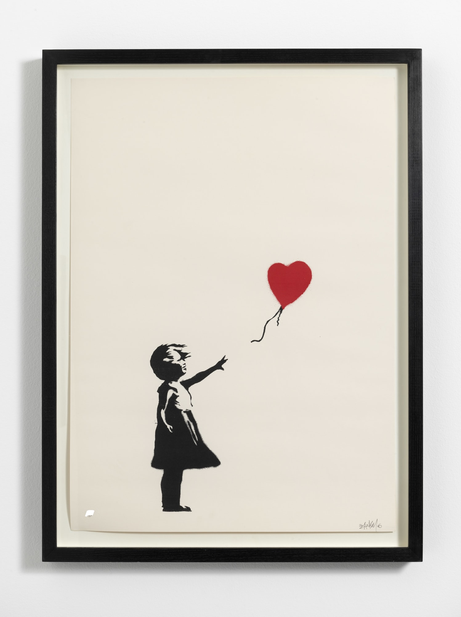 Banksy, Girl with Balloon (Signed), 2005