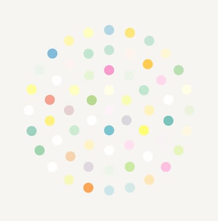 Damien - Hirst, Ciclopirox Olamine, 2004