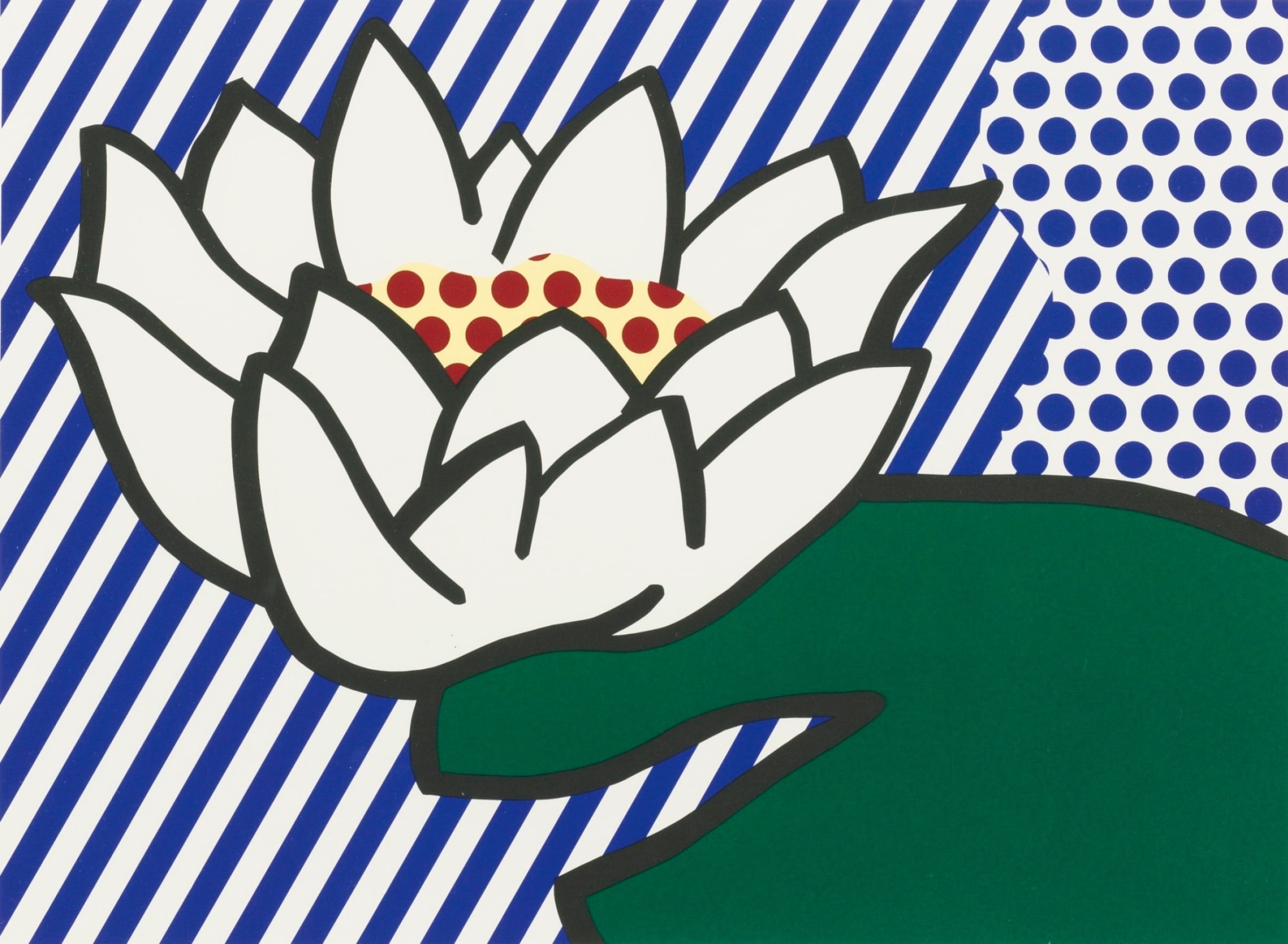 Roy Lichtenstein, Water Lily (C.281) , 1993