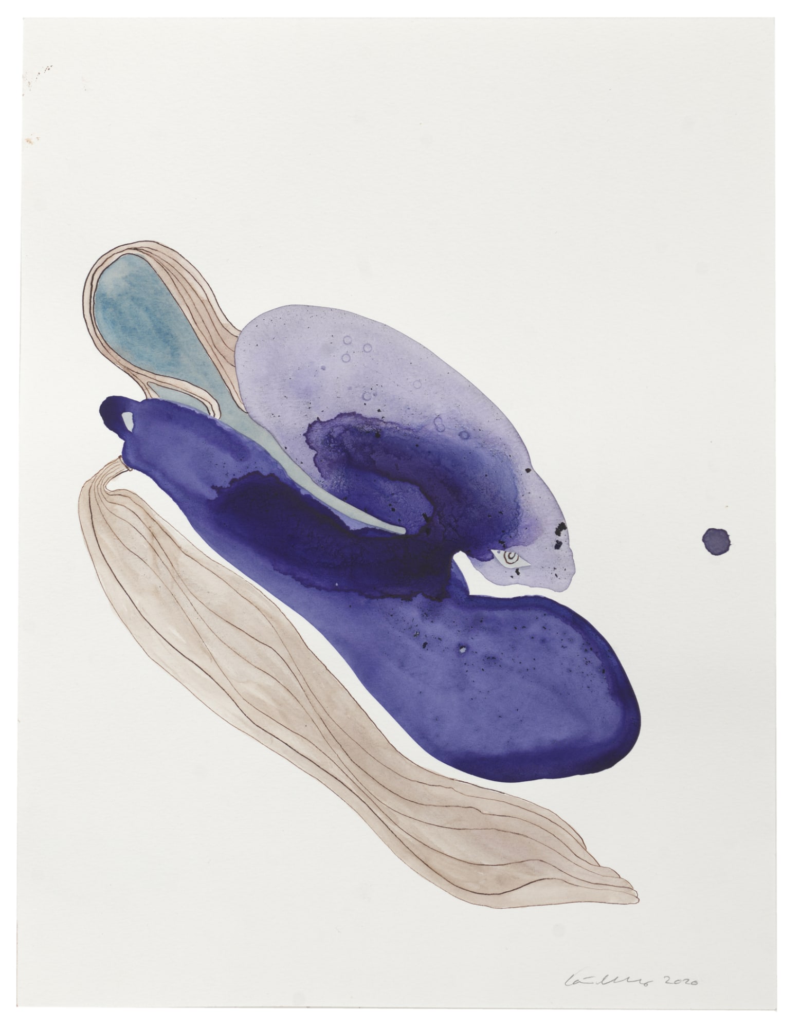 Carin Ellberg, Flyttar sig, simmar, 2020