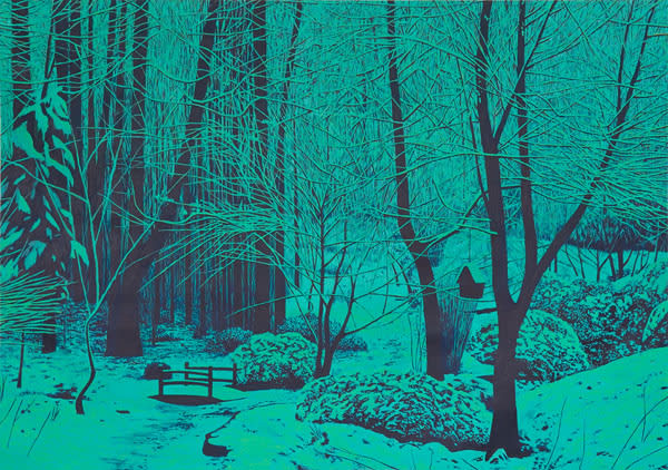 Martin Jacobson, Fågelholk, vinter/Birdhouse, winter, 2013