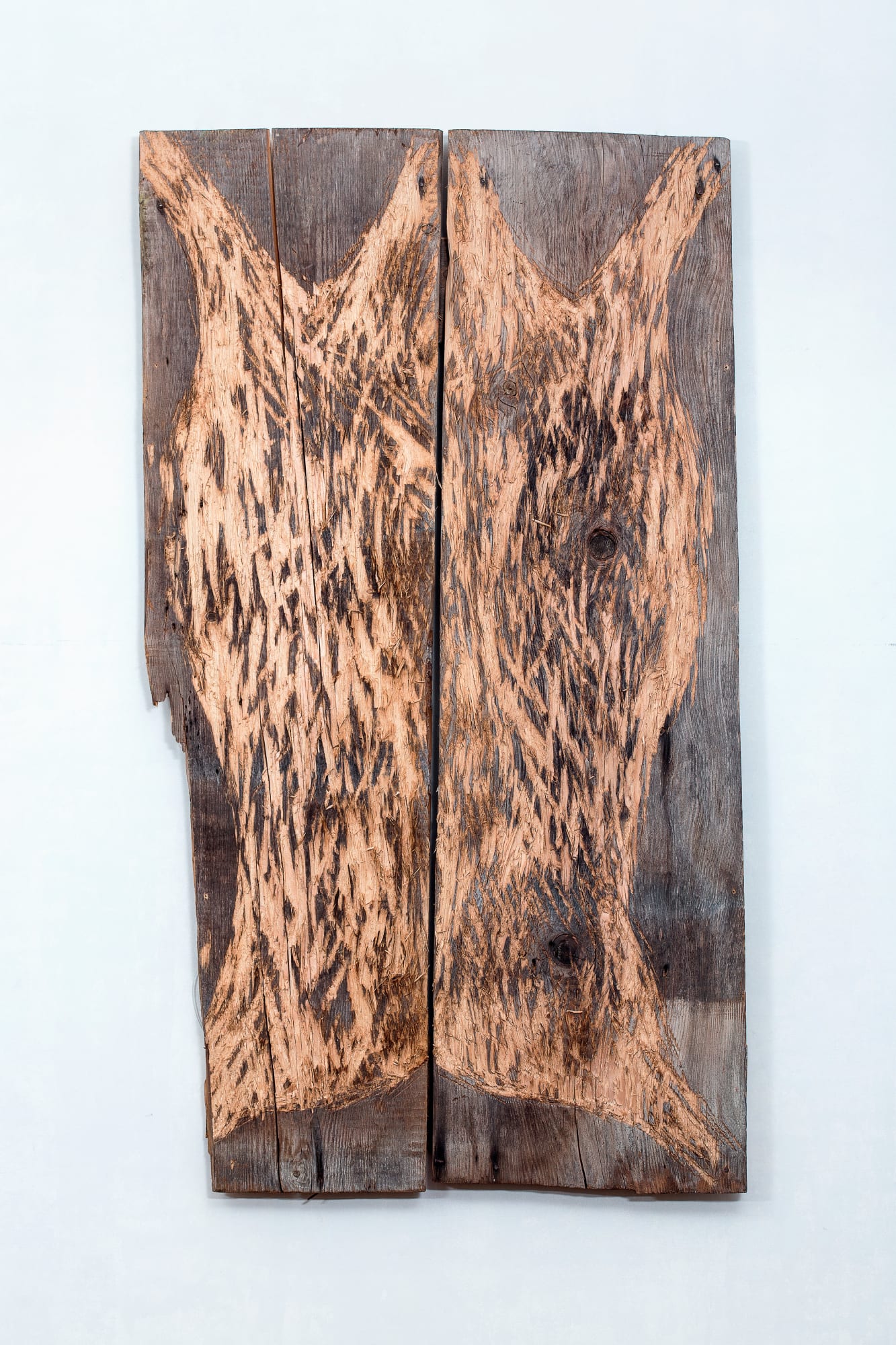 Nestor Engelke, Wooden skin | Деревянная шкура, 2017