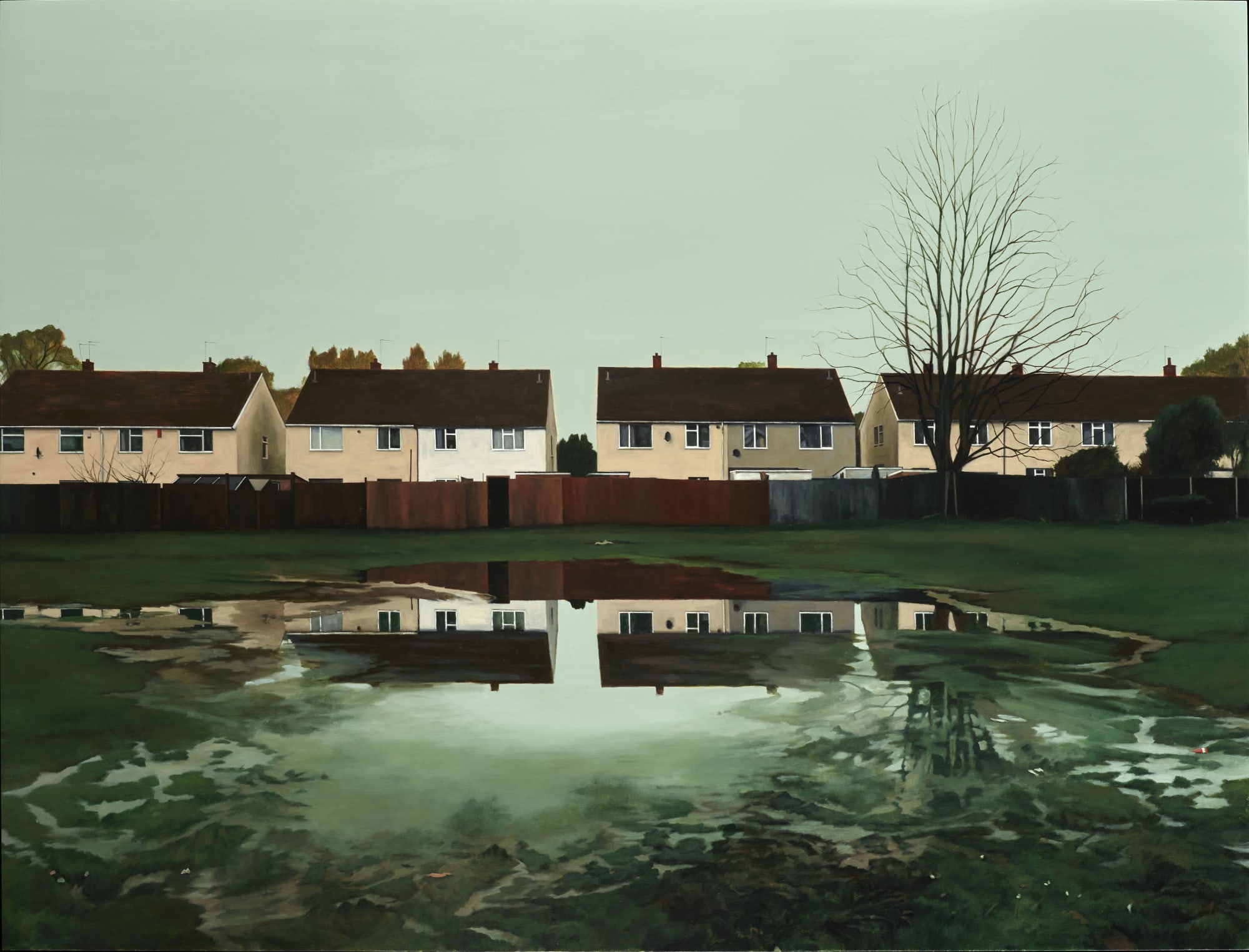 George Shaw, The World Turned Upside Down, 2019