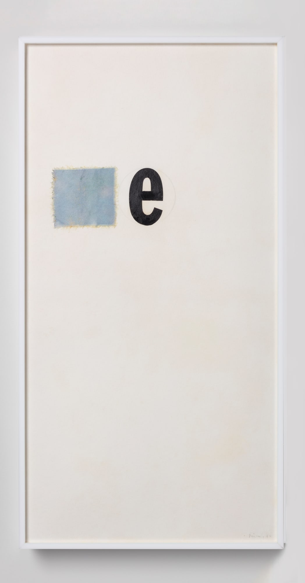 Mira Schendel, Sem título, da série Toquinhos [Untitled, from the Little Stubs series], 1972
