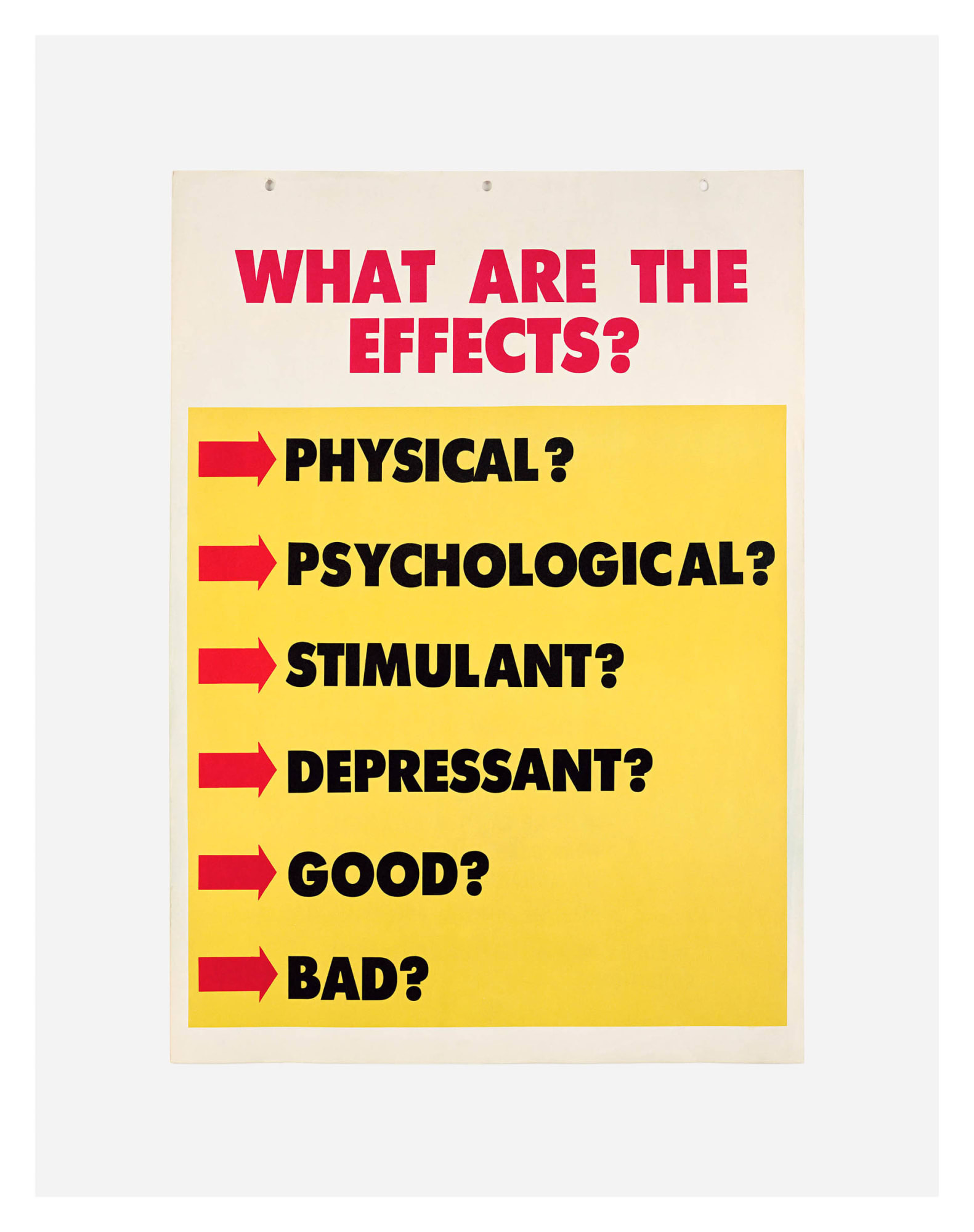 Anne Collier, What Are The Effects, 2018