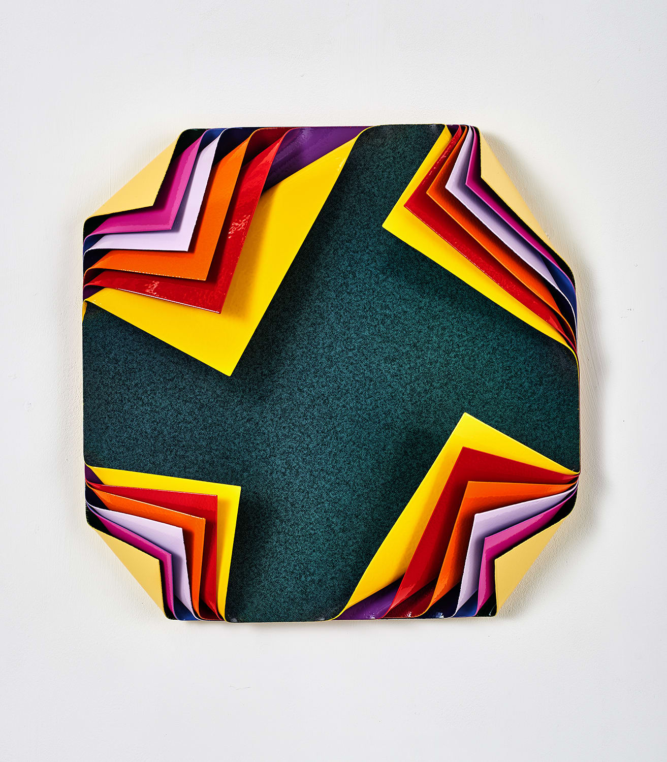 Jim Lambie, Metal Box (Orchard Road), 2020