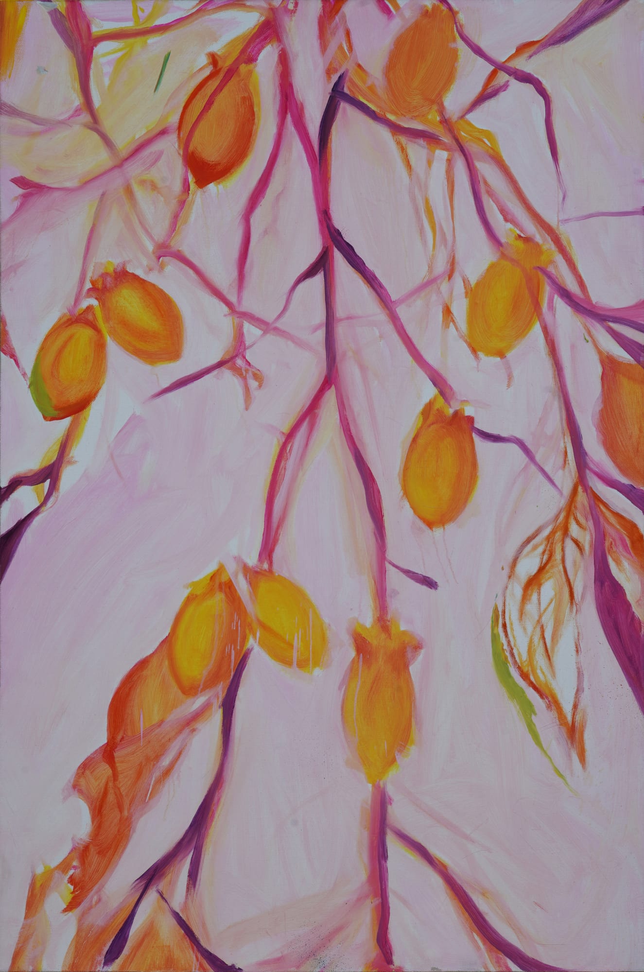 JING Shijian, Gold&pink 金粉, 2023