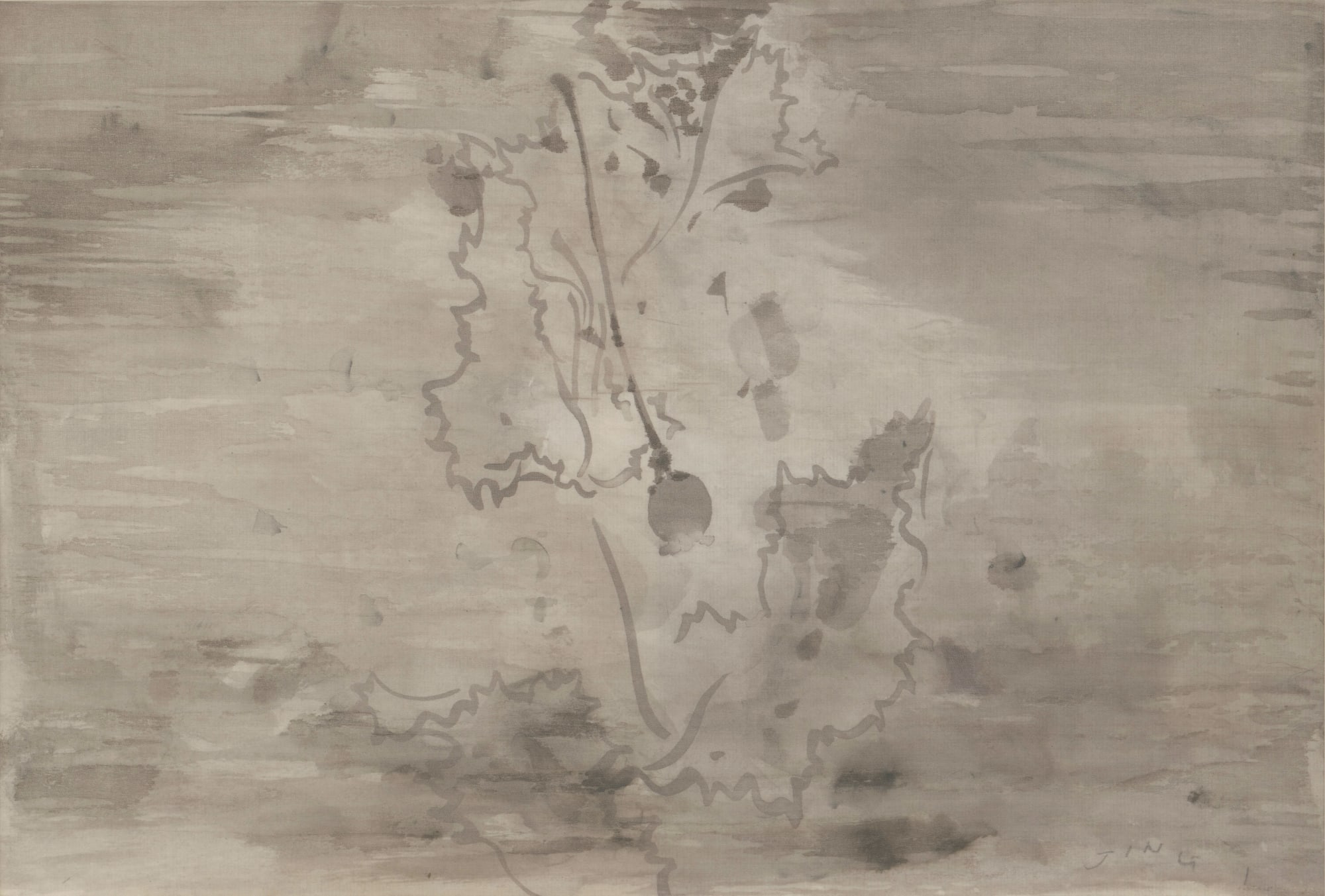 JING Shijian, Poppy 罂粟, 2019