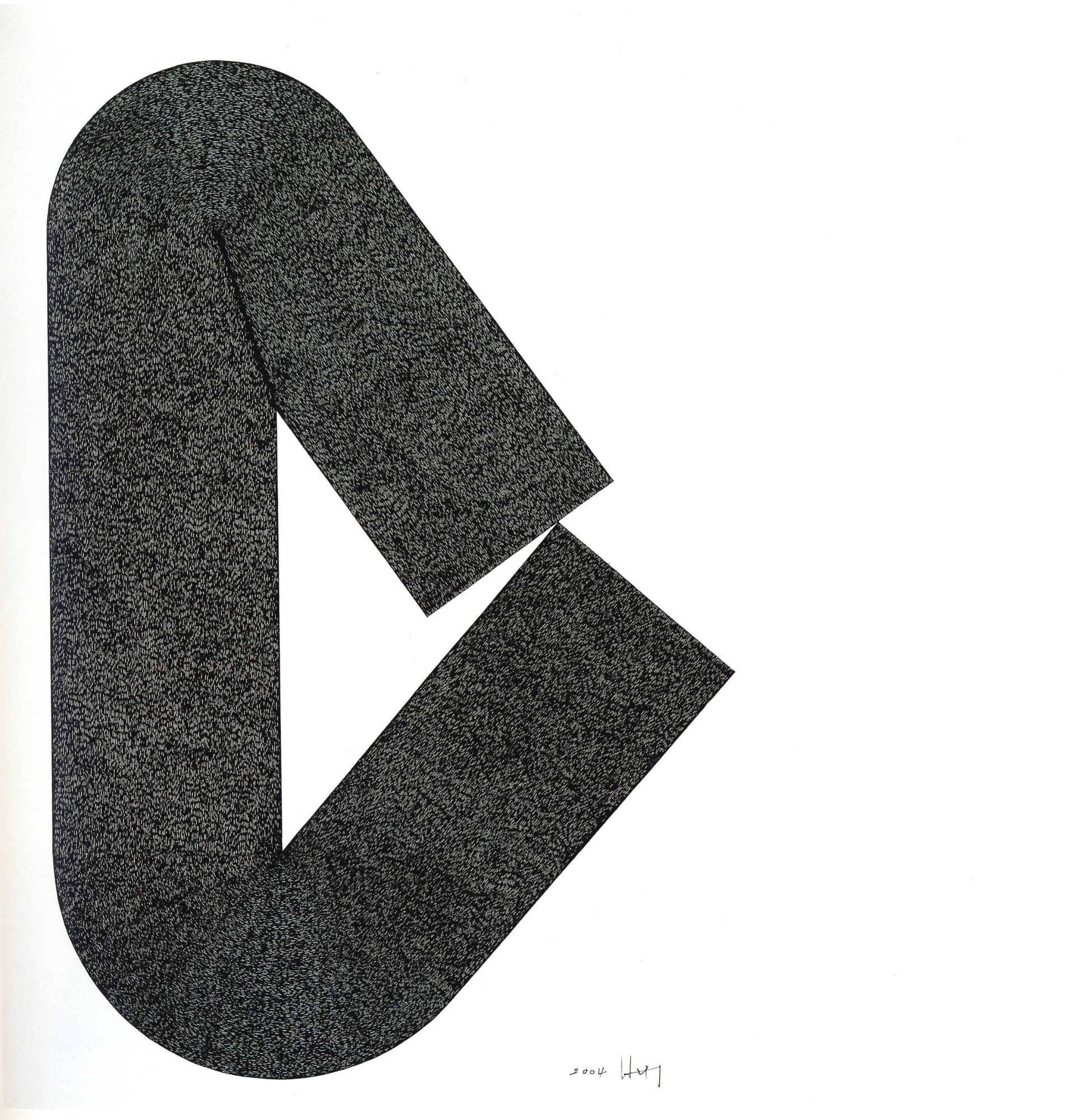 Tai-Jung Um, A Crack - 04, No.2, 2004