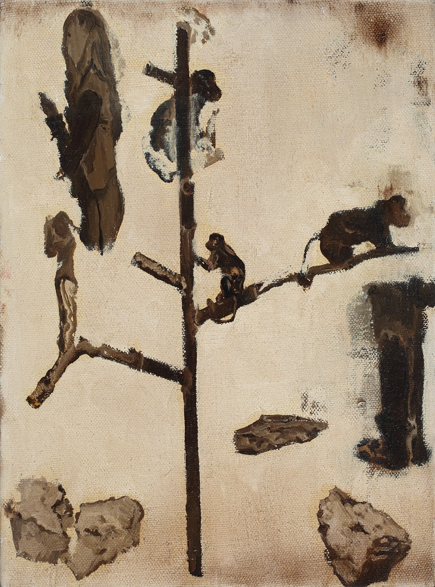 JING Shijian, 树（上）| Tree (one), 2012