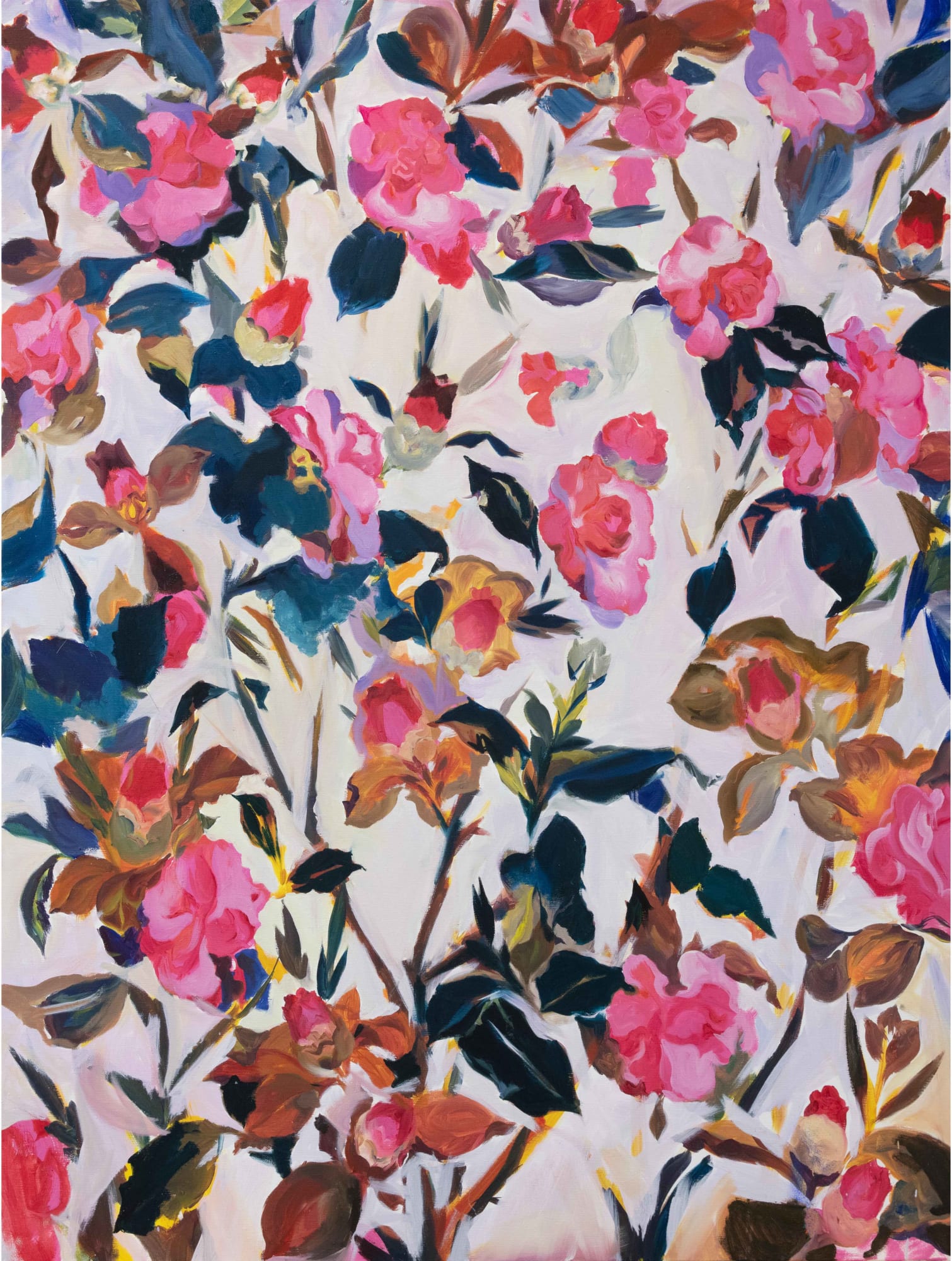 JING Shijian, Camellia 茶花, 2023